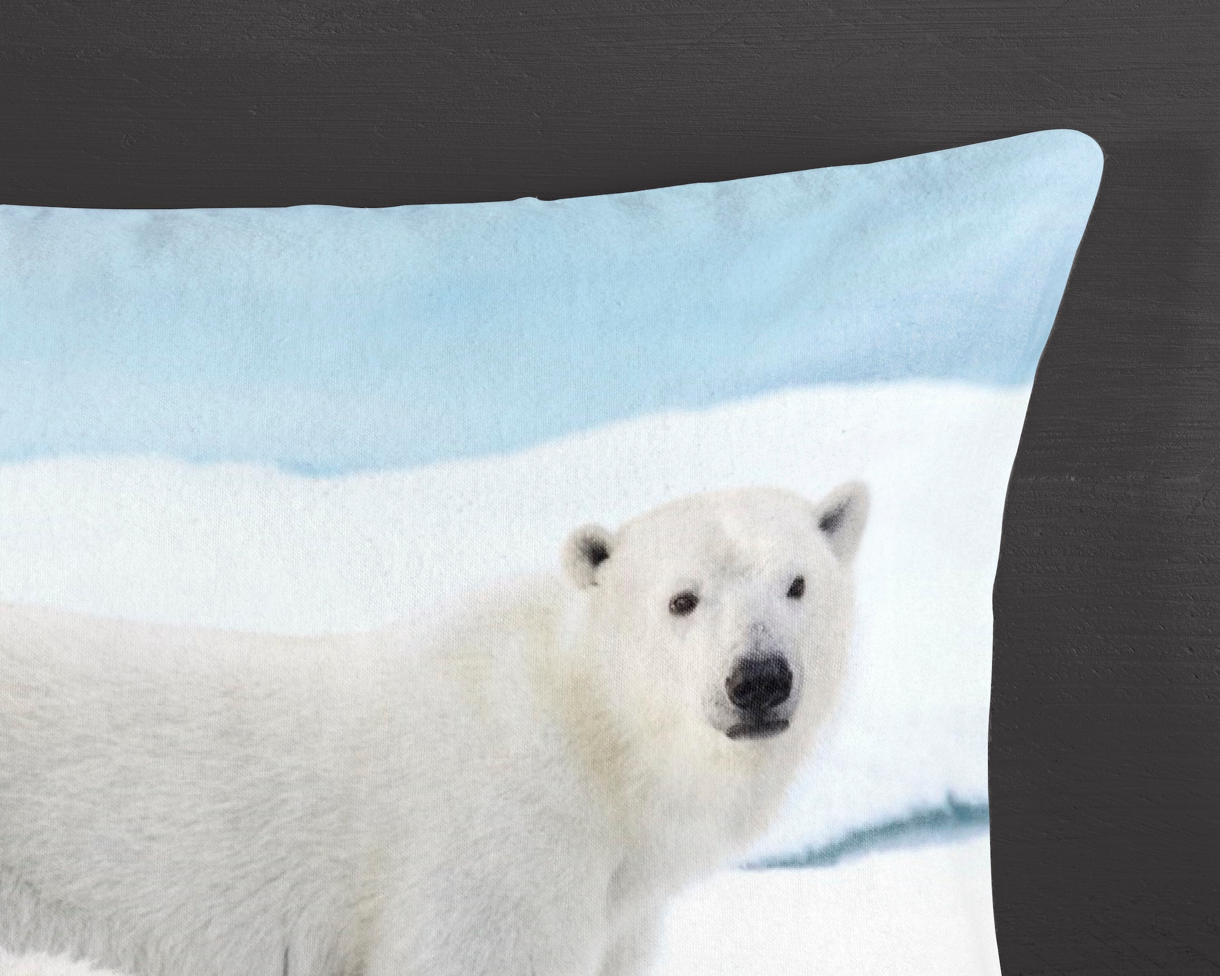 good morning Wendebettwäsche »Care«, Biber, 135x200, Warm, Weich, Wendeoptik, Reißverschluss, Winter, Blau