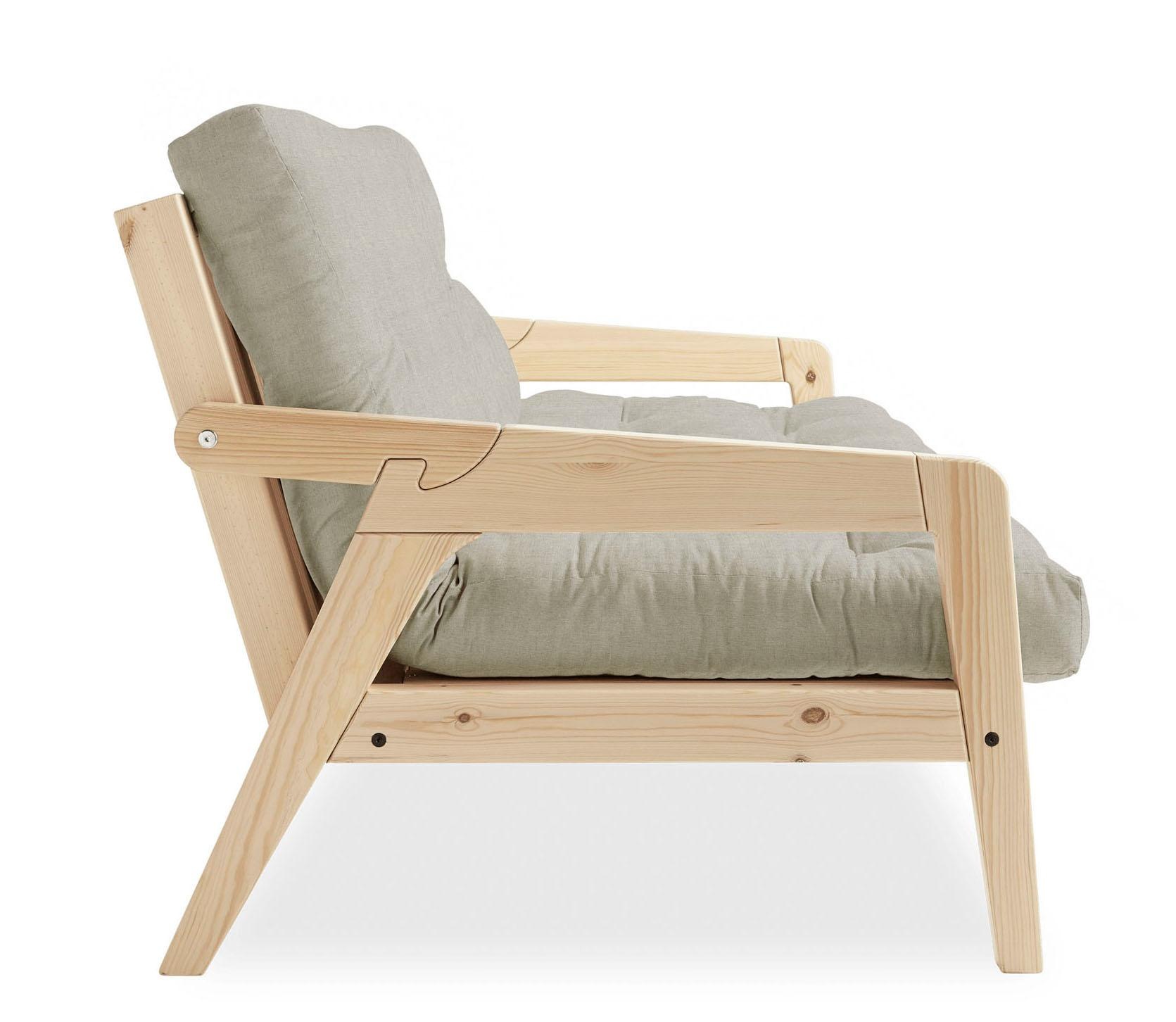 Karup Design Schlafsofa, Mit Holzstruktur, inkl. Futonmatratze, Liegefläche 130x190 cm