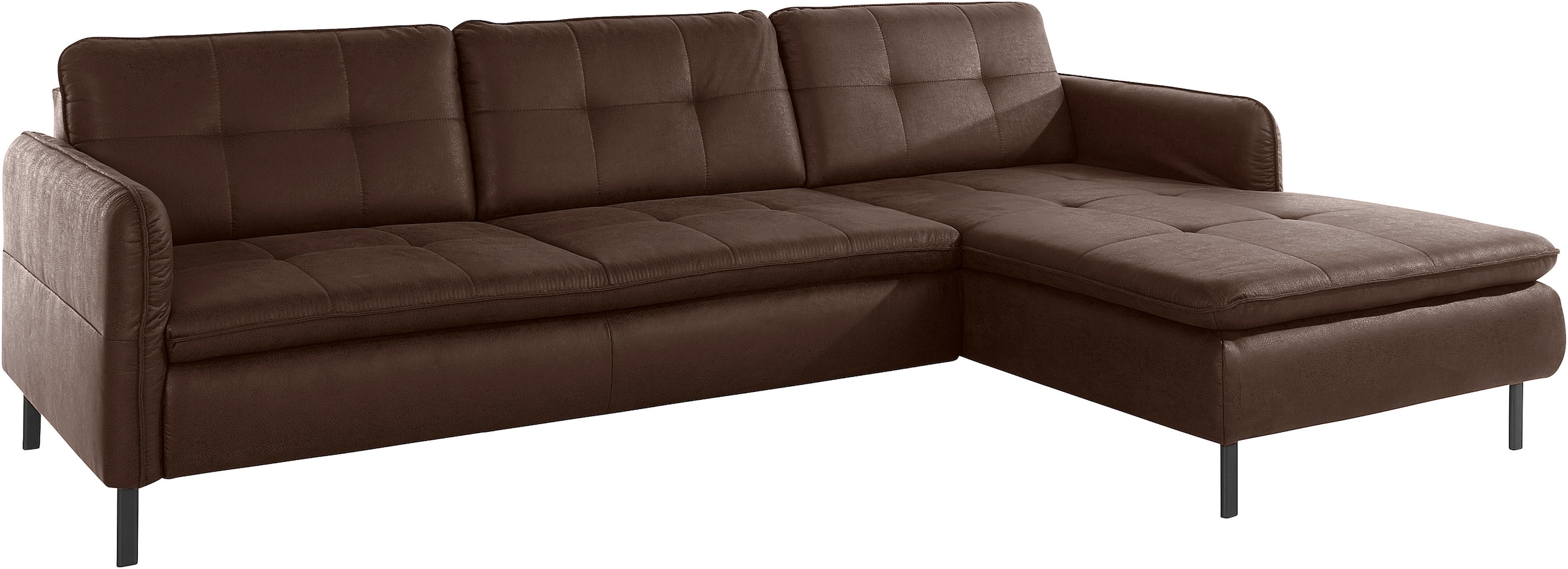 INOSIGN Ecksofa »Birkholm L-Form«, Armlehnverstellung, auch in Easy Clean Bezug - mit Wasser zu reinigen