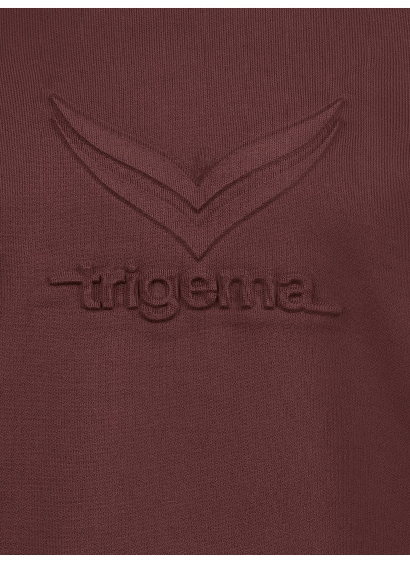 Trigema Kapuzensweatshirt »TRIGEMA Kapuzenpullover mit 3D-Motiv« bei online großem