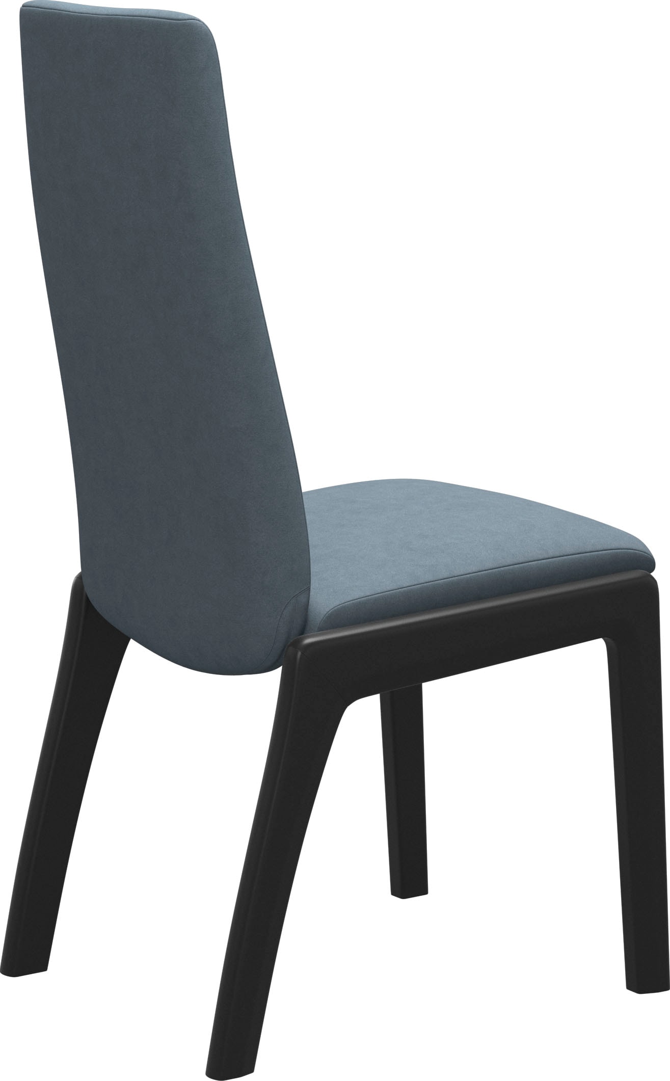 Stressless® Polsterstuhl »Laurel«, Microfaser DINAMICA, High Back, Größe M, mit abgerundeten Beinen in Schwarz