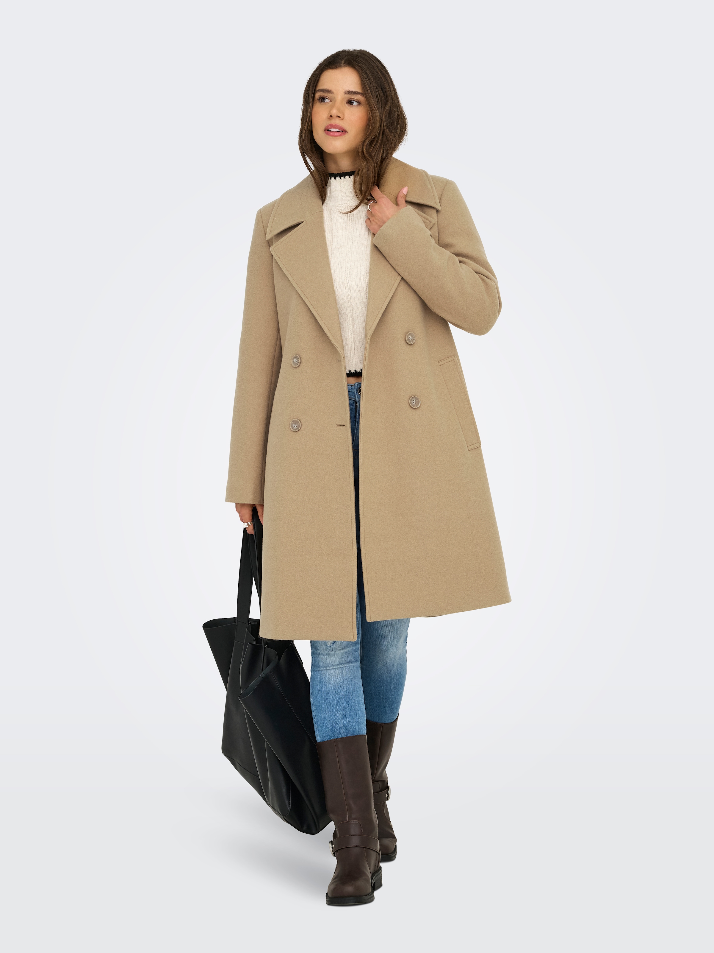 ONLY Langmantel »ONLADINA LIFE LONG COAT CC OTW«