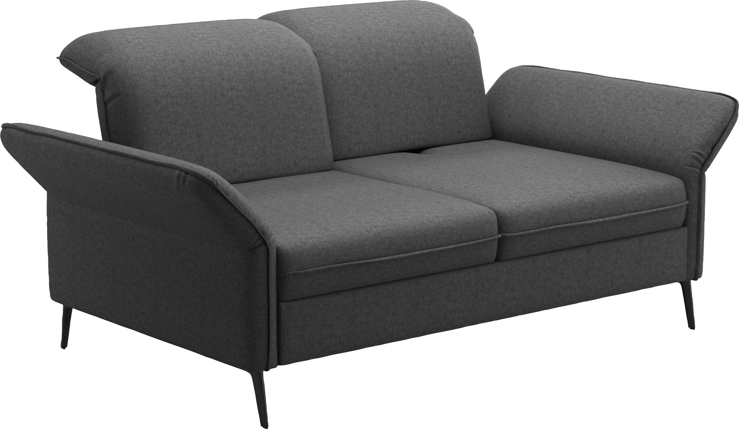 sit&more 2,5-Sitzer »Emely, inkl. Sitztiefenverstellung«, wahlweise mit Bettfunktion, Kopf- & Armteilverstellung