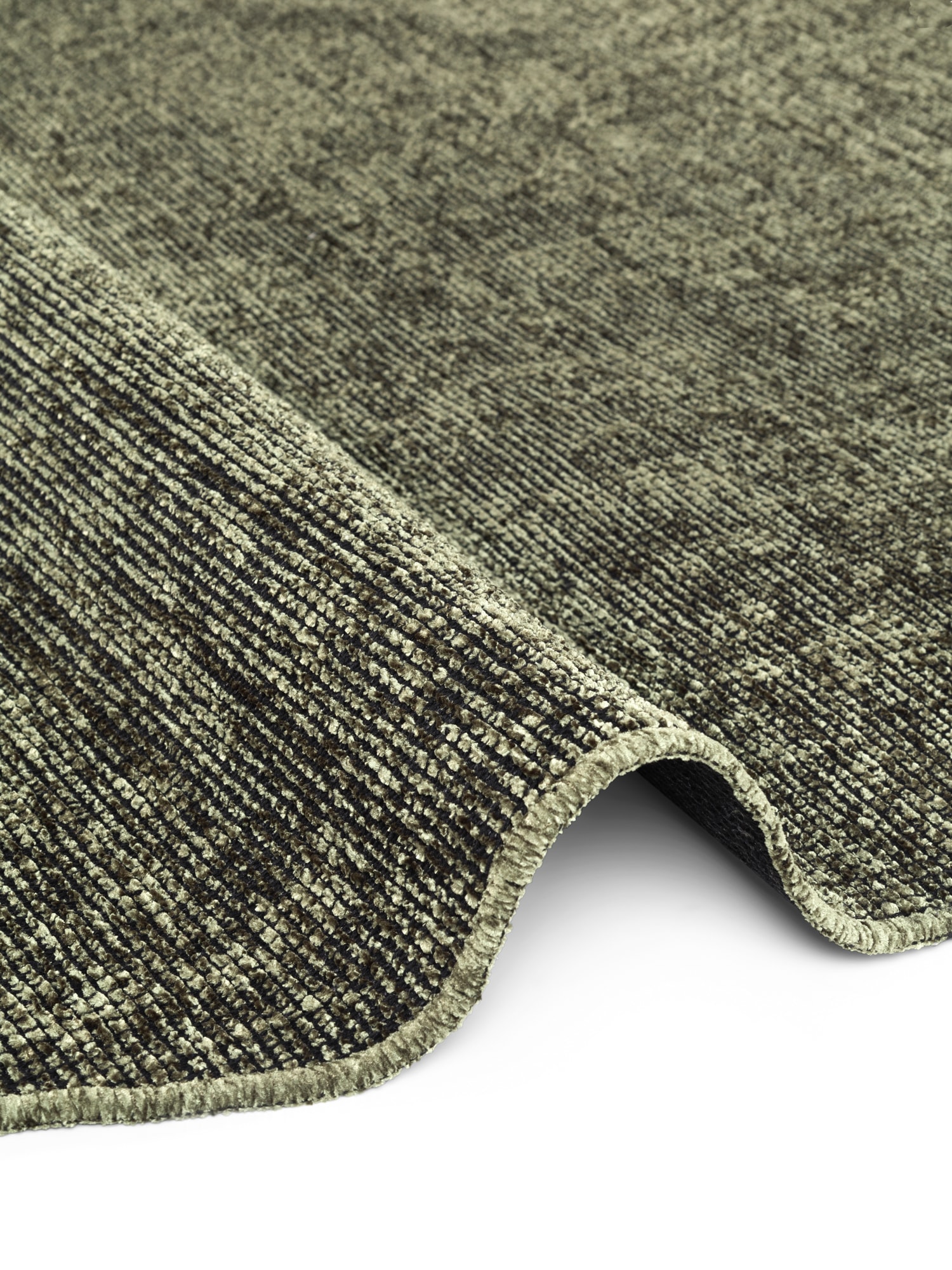 ELLE DECORATION Teppich »Prisma« rund 5 mm Höhe Glanz-Effekt, Karo Design, Kachel-Optik, Wohnzimmer, Schlafzimmer,Flur