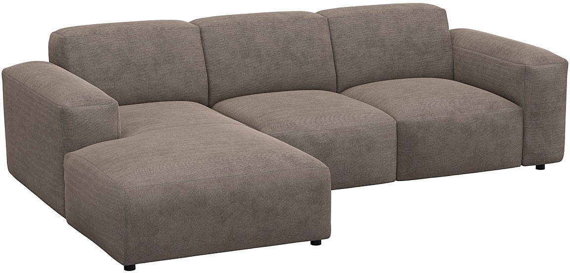 FLEXLUX Ecksofa »Lucera Chaislongue rechts oder links, L-Form, bequem«, mod günstig online kaufen