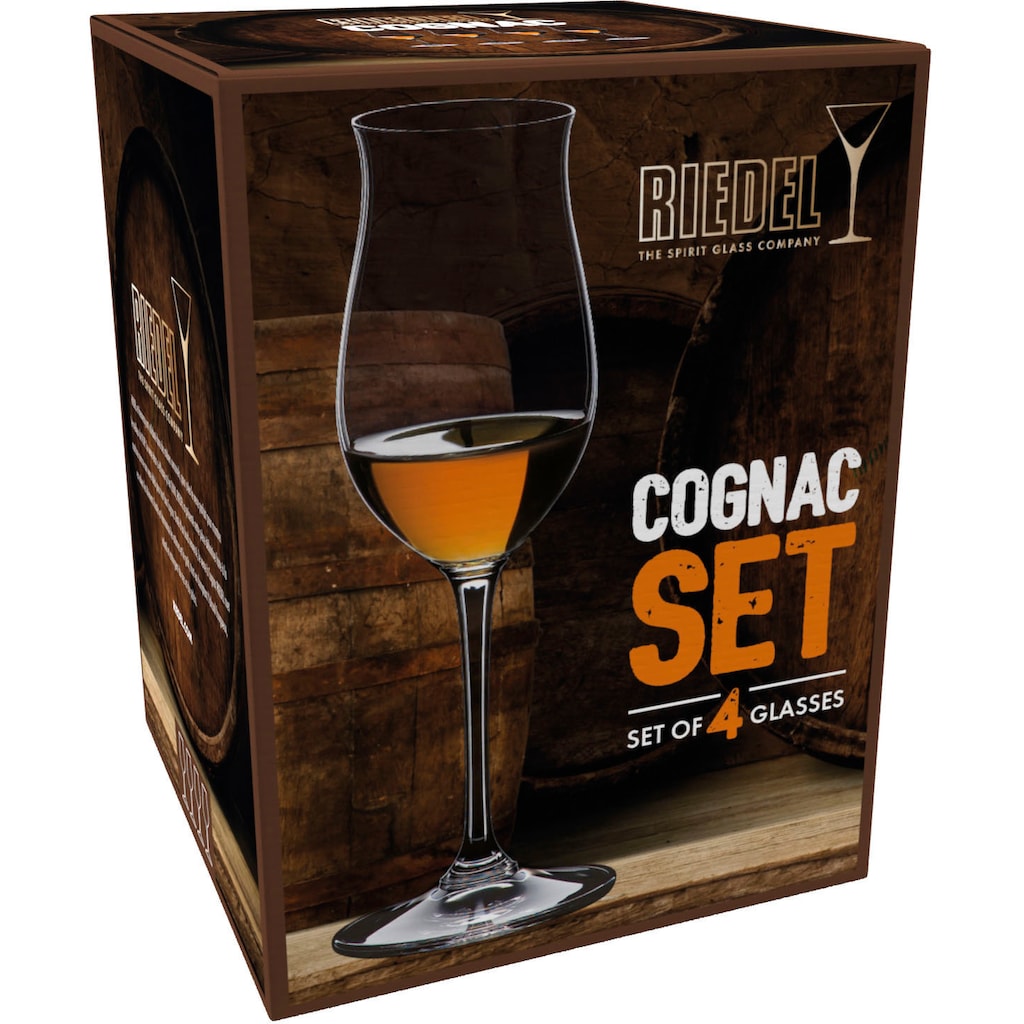 RIEDEL THE SPIRIT GLASS COMPANY Schnapsglas »Mixing Sets«, (Set, 4 tlg., COGNAC), Made in Germany, 175 ml, 4-teilig