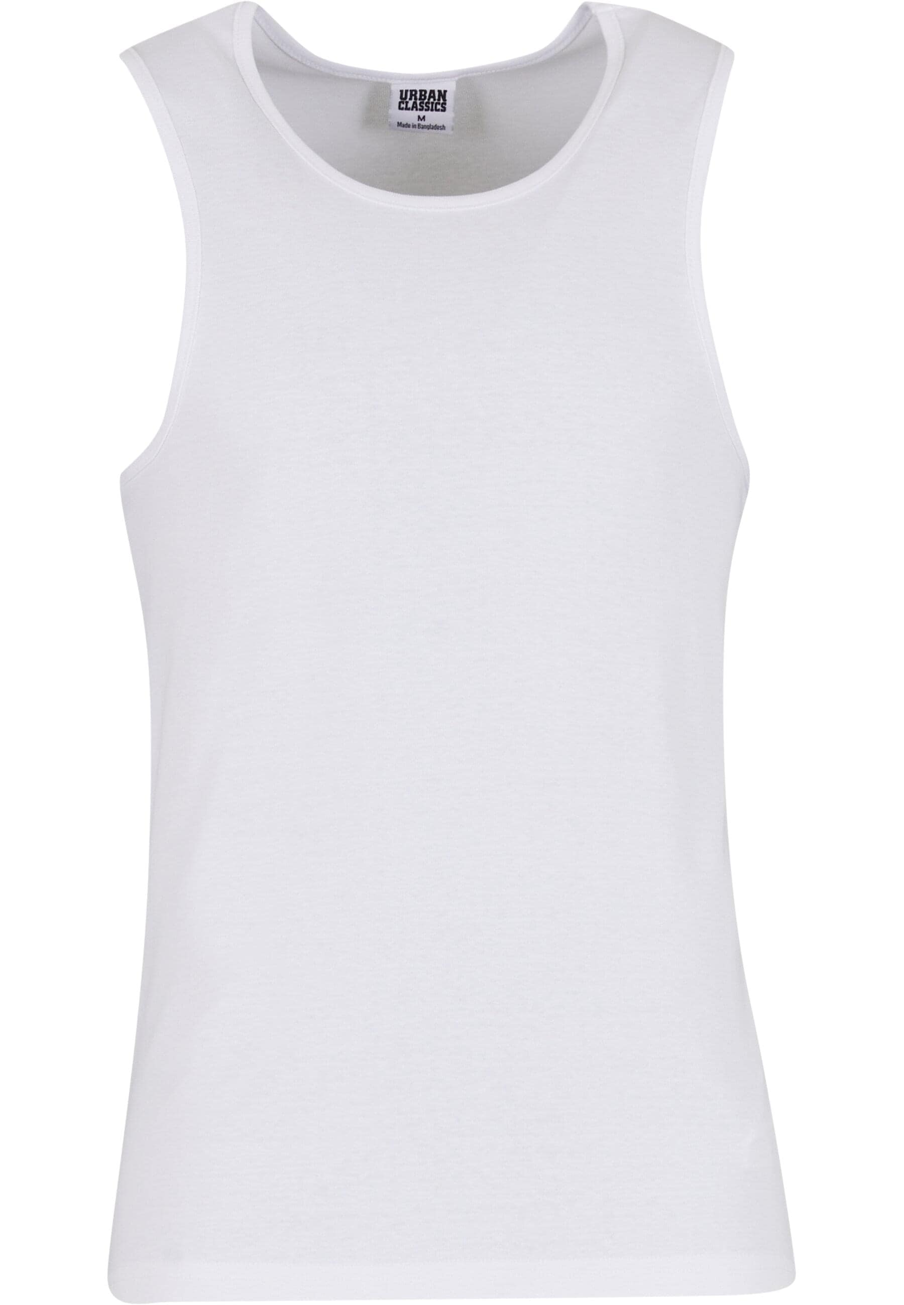 URBAN CLASSICS Tanktop »Urban Classics Ribbed Undershirt 2-Pack« 1 Stk.