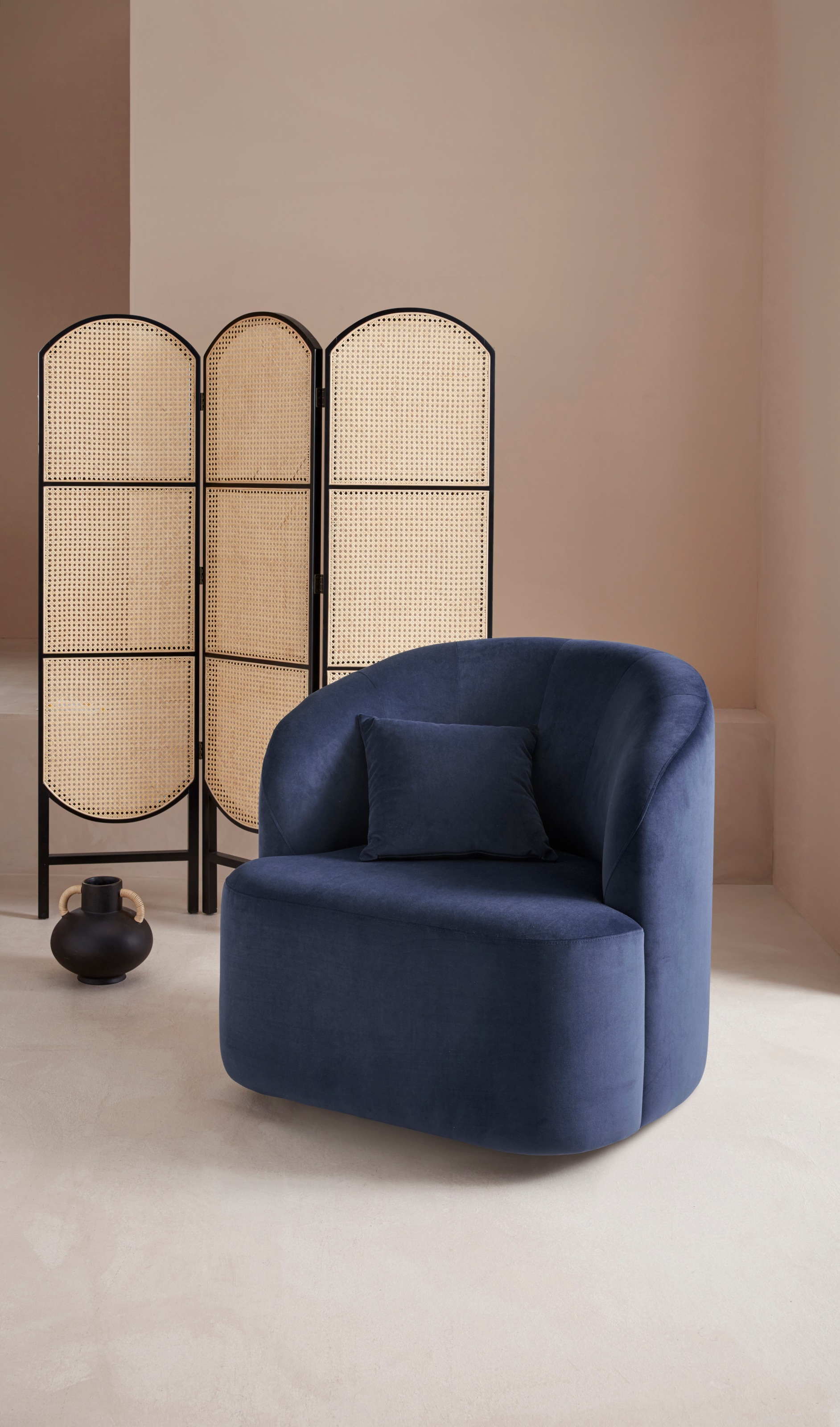 LeGer Home by Lena Gercke Drehsessel »Dilara Sessel« gerundete Rückenlehne günstig online kaufen