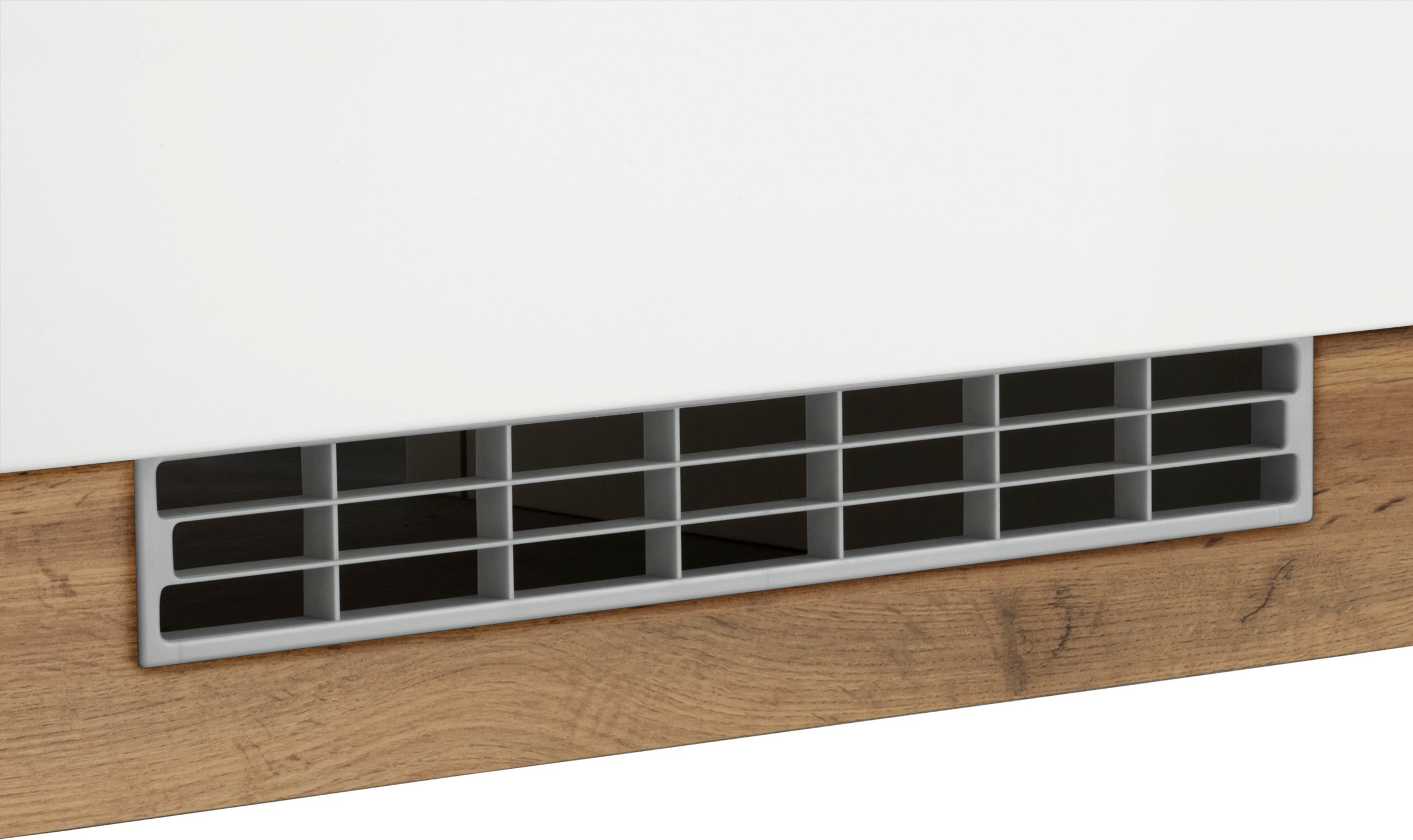KOCHSTATION Küchenzeile »KS-Brindisi Breite 280 cm«, wahlweise mit E-Geräten und Induktion, mit MDF-Fronten und Regal