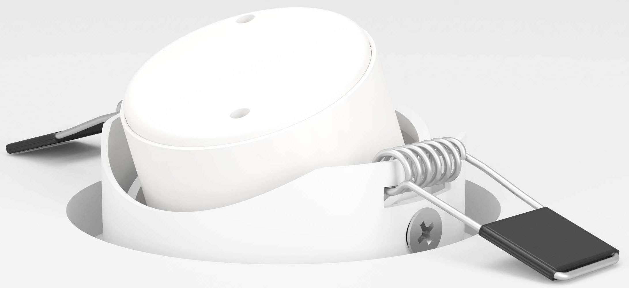 EGLO Deckenleuchte »SALICETO«, Leuchtmittel LED-Modul | LED fest integriert, Deckenleuchte in weiß aus Alu - 6W - Warmweiß