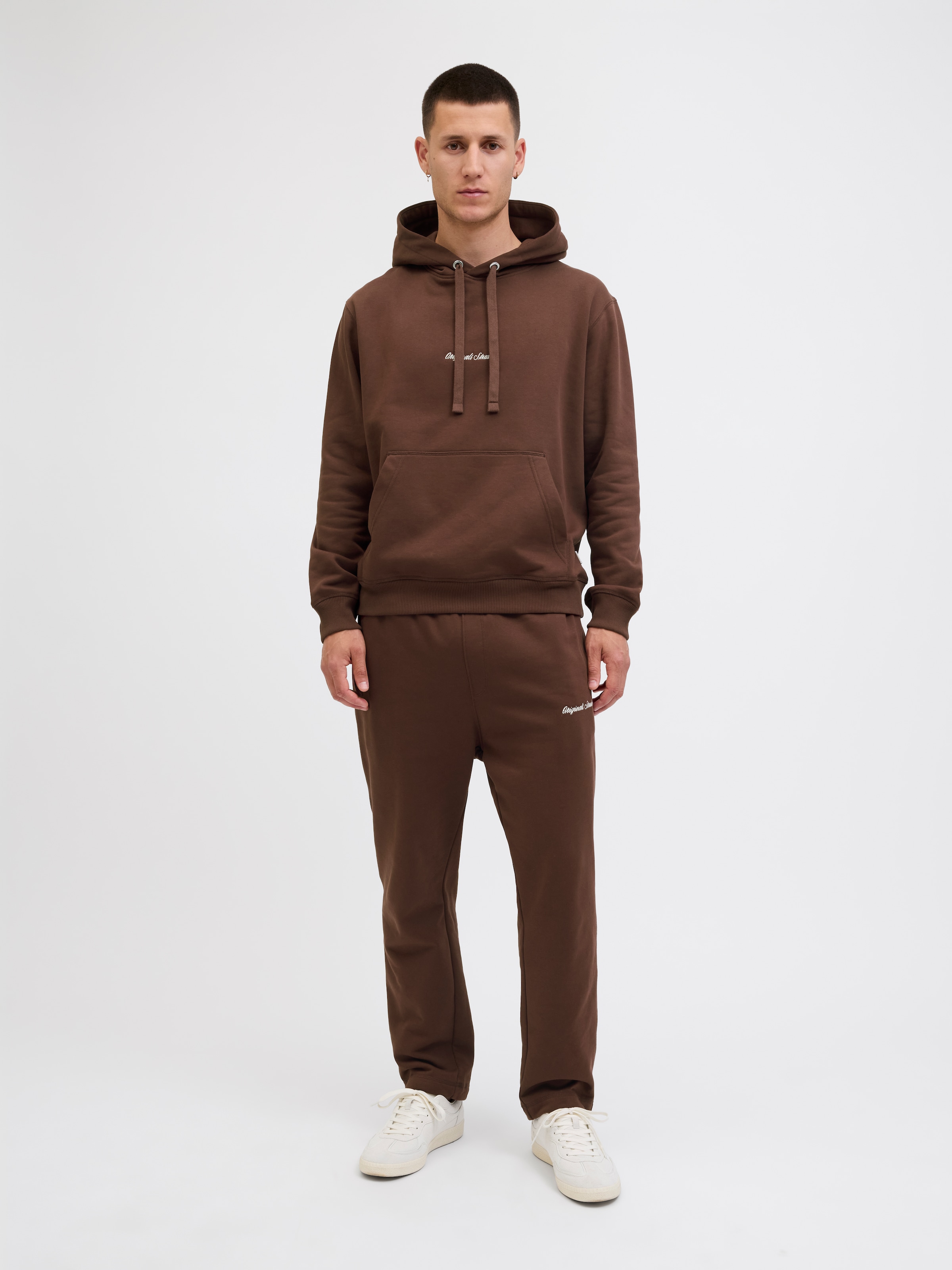 Jack & Jones Kapuzensweatshirt »JORNORREBRO EMB SWEAT HOOD NOOS«, mit Logo Print
