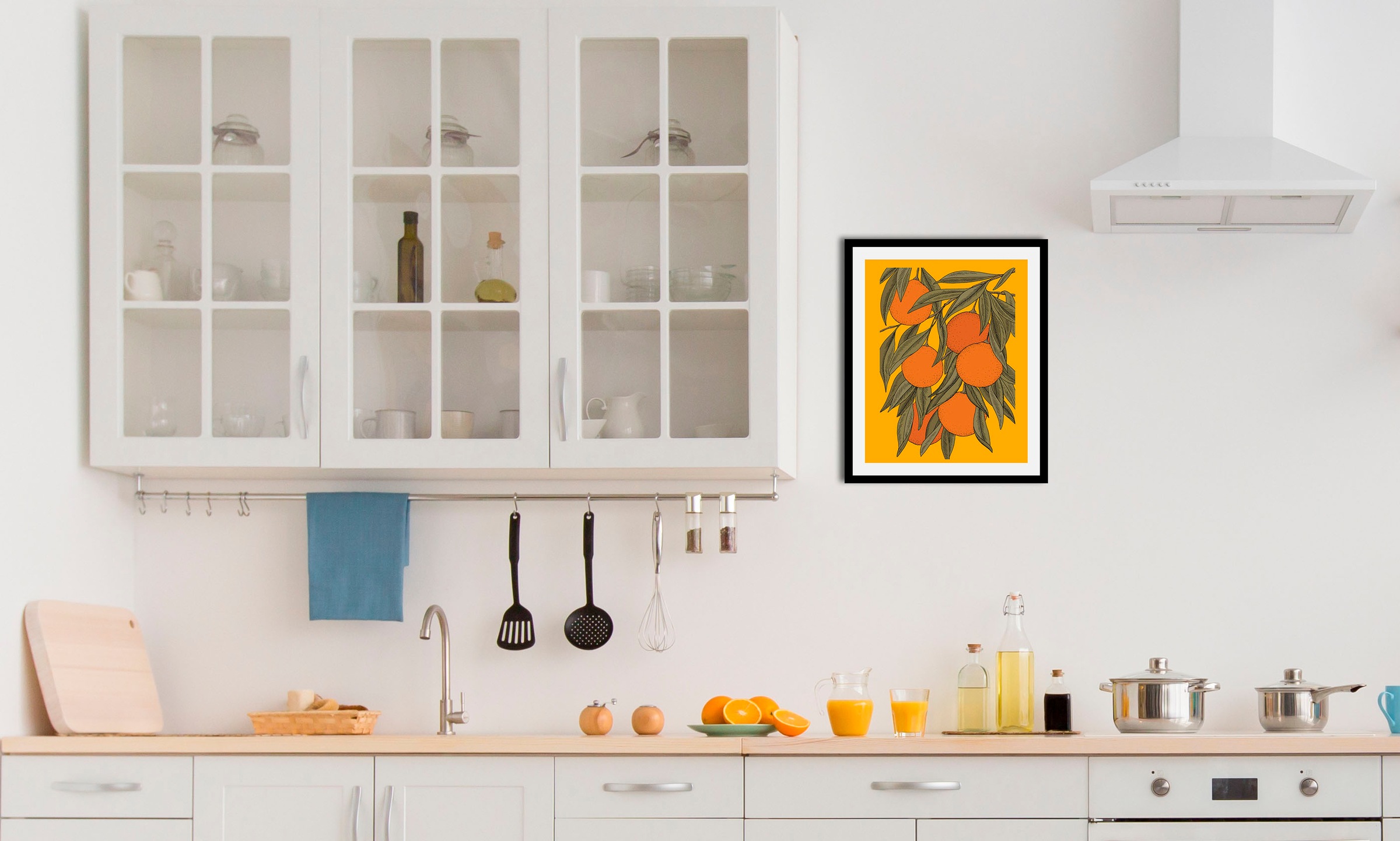 queence Bild »Fae«, Obst-Obst Bilder-Essen-Lebensmittel-Kunst, (1 St.), ger günstig online kaufen