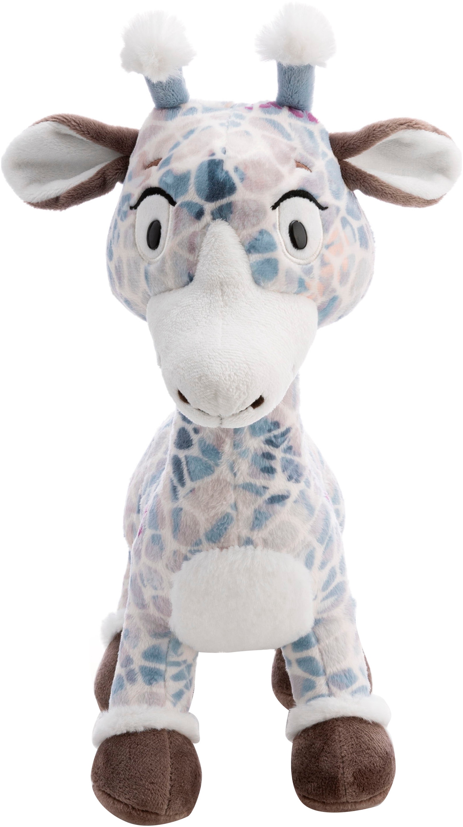 Nici Kuscheltier »Winter, Giraffe Winny Winterfur, 70 cm stehend«, sitzend; enthält recyceltes Material