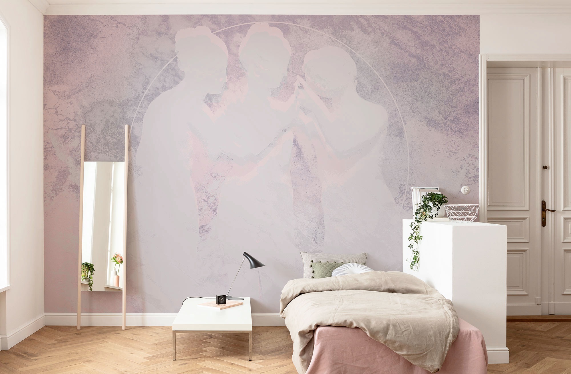 Komar Vliestapete »Digitaldruck Vlies - Nymphs - Größe 400 x 280 cm«, bedruckt, Wohnzimmer, Schlafzimmer