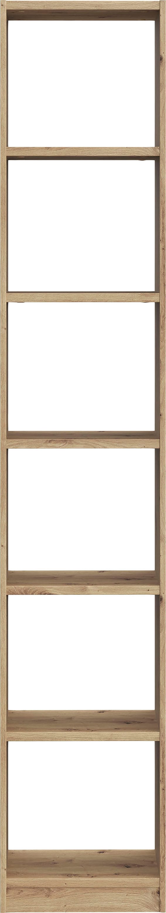 Aktenregal, Bücherregal, Höhe 220 cm, Artisan Eiche B/H/T: 40,0 cm x 220,0 cm x 34,8 cm