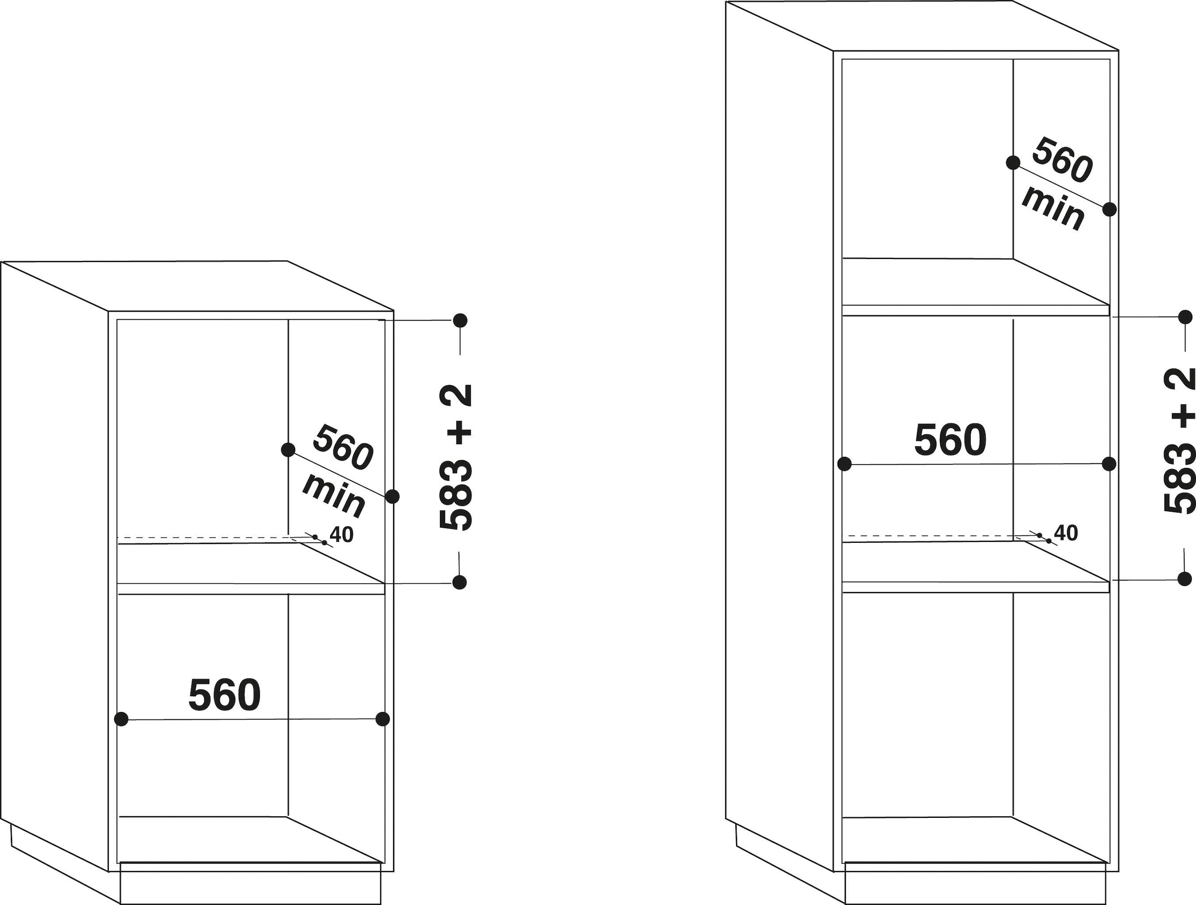 BAUKNECHT Backofen-Set »BAKO VULCANO«, BAR2 KP8V2 IN, mit Backauszug, Pyrolyse-Selbstreinigung, Kindersicherung