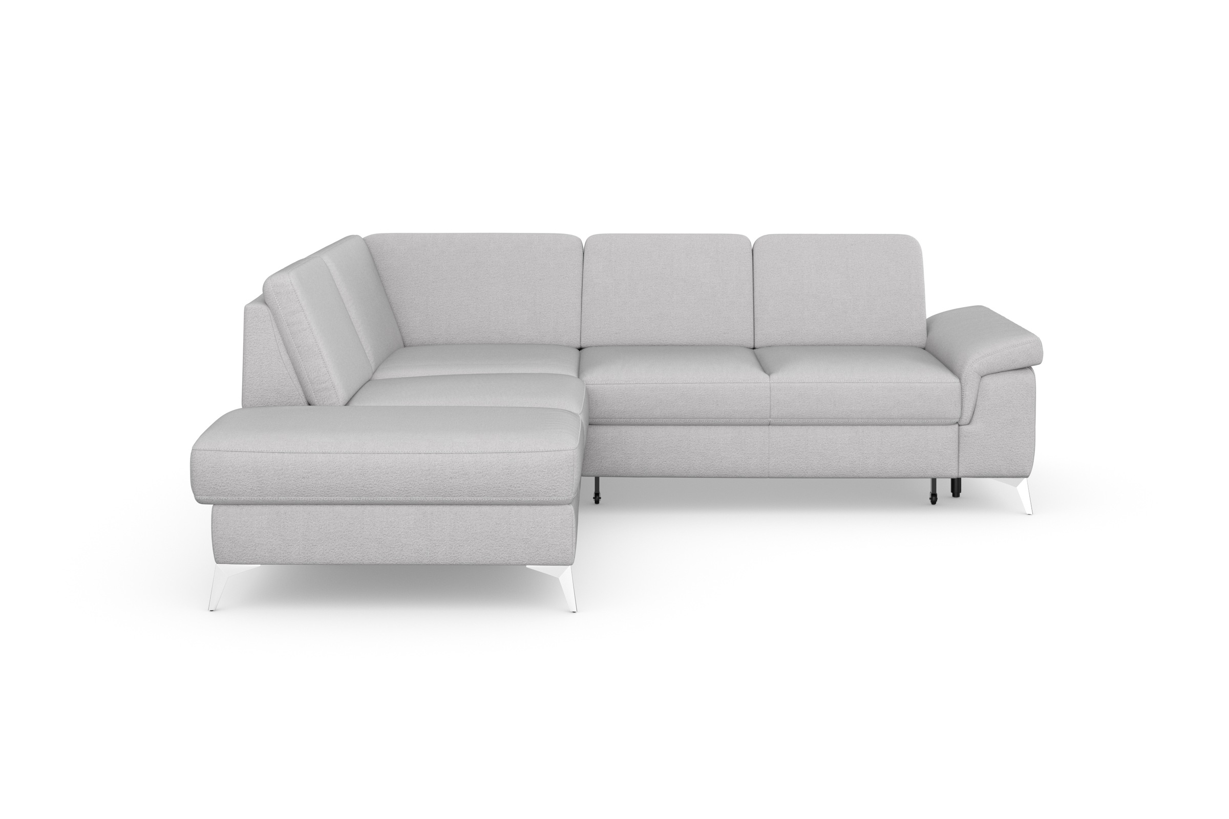 sit&more Ecksofa »Padua L-Form«, inklusive Sitztiefenverstellung, Armteilfu günstig online kaufen