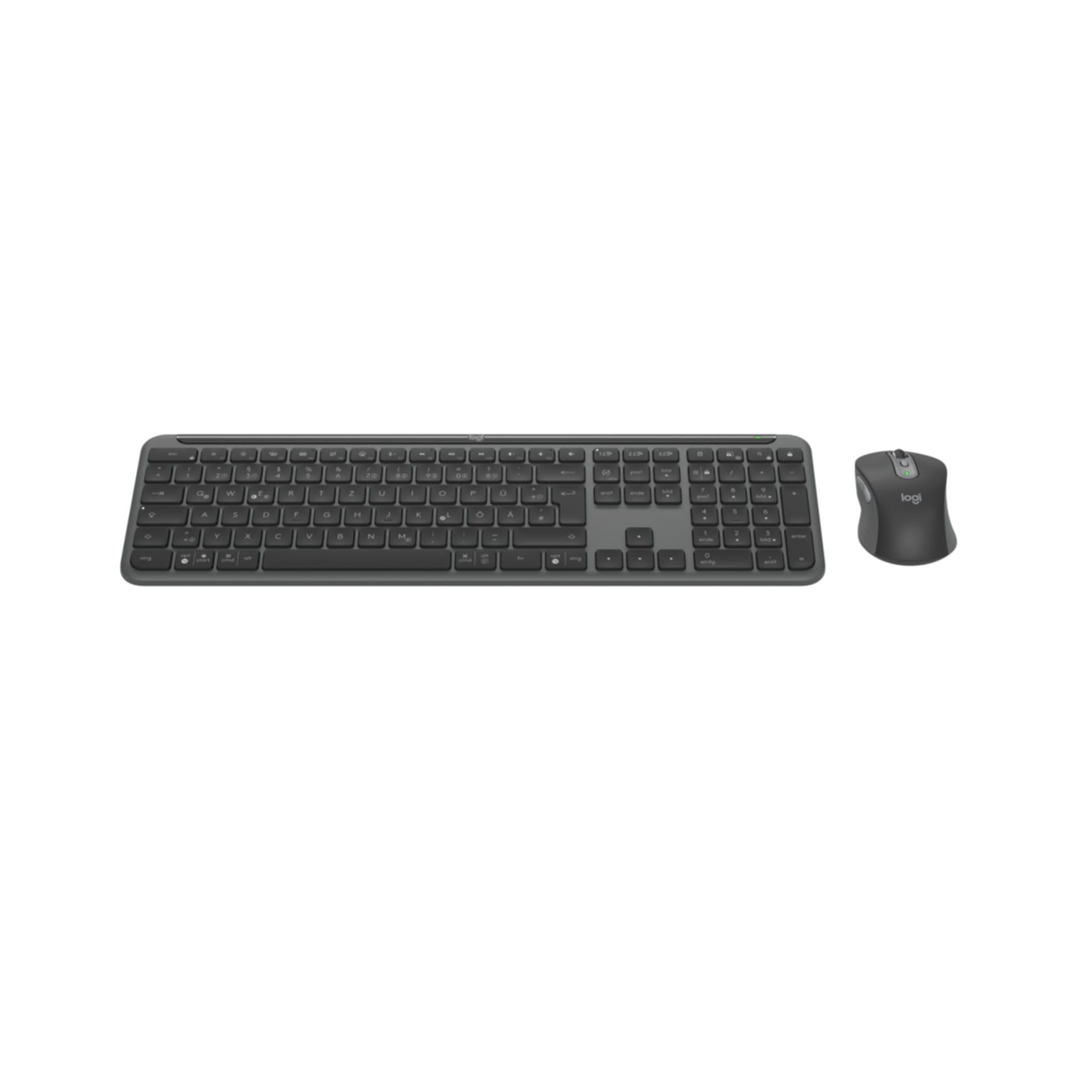 Logitech Tastatur »Signature Slim Combo MK950« (Anpassbare Höhe | Ziffernblock)