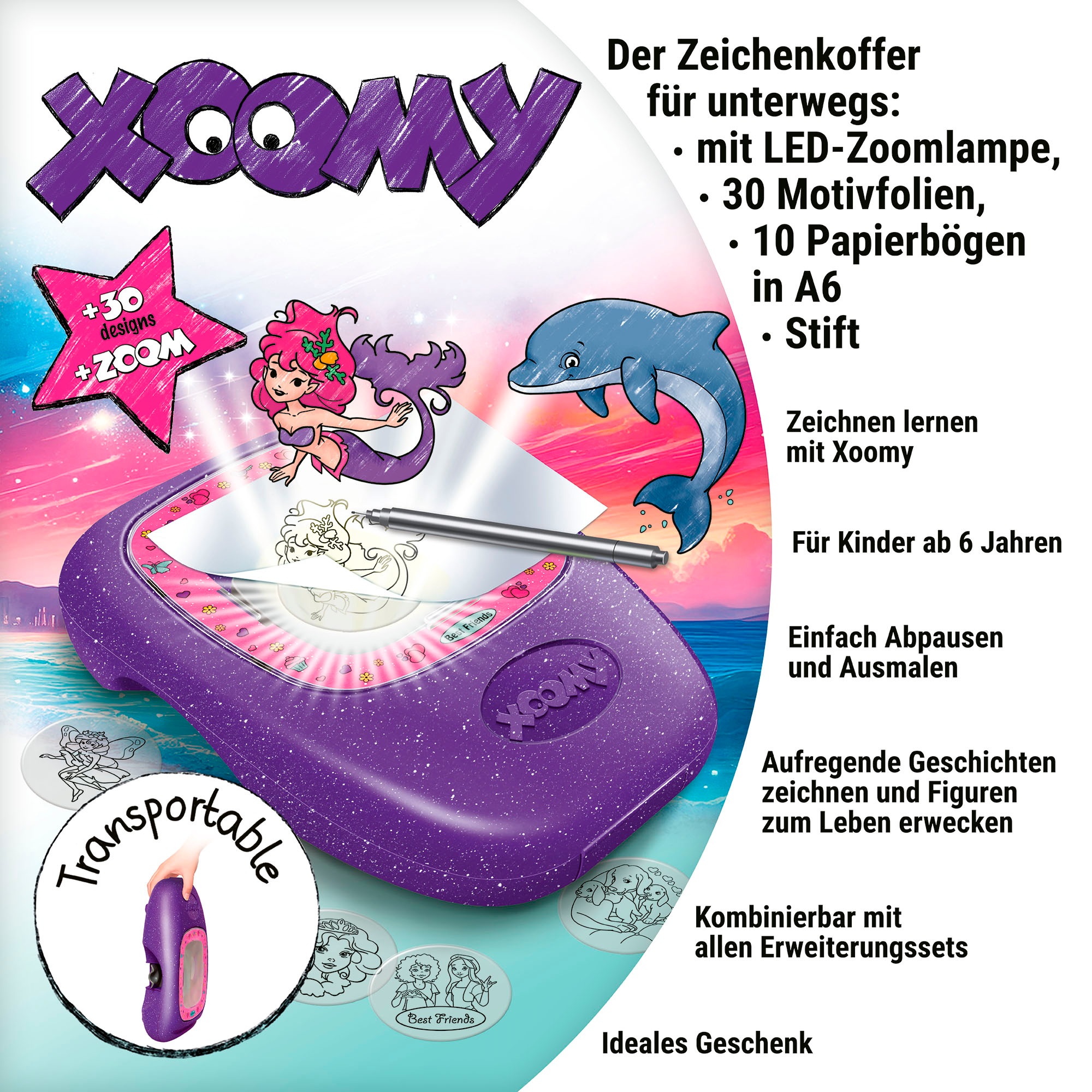 Ravensburger Malvorlage »Xoomy Midi, Meine besten Freunde«, Made in Europe