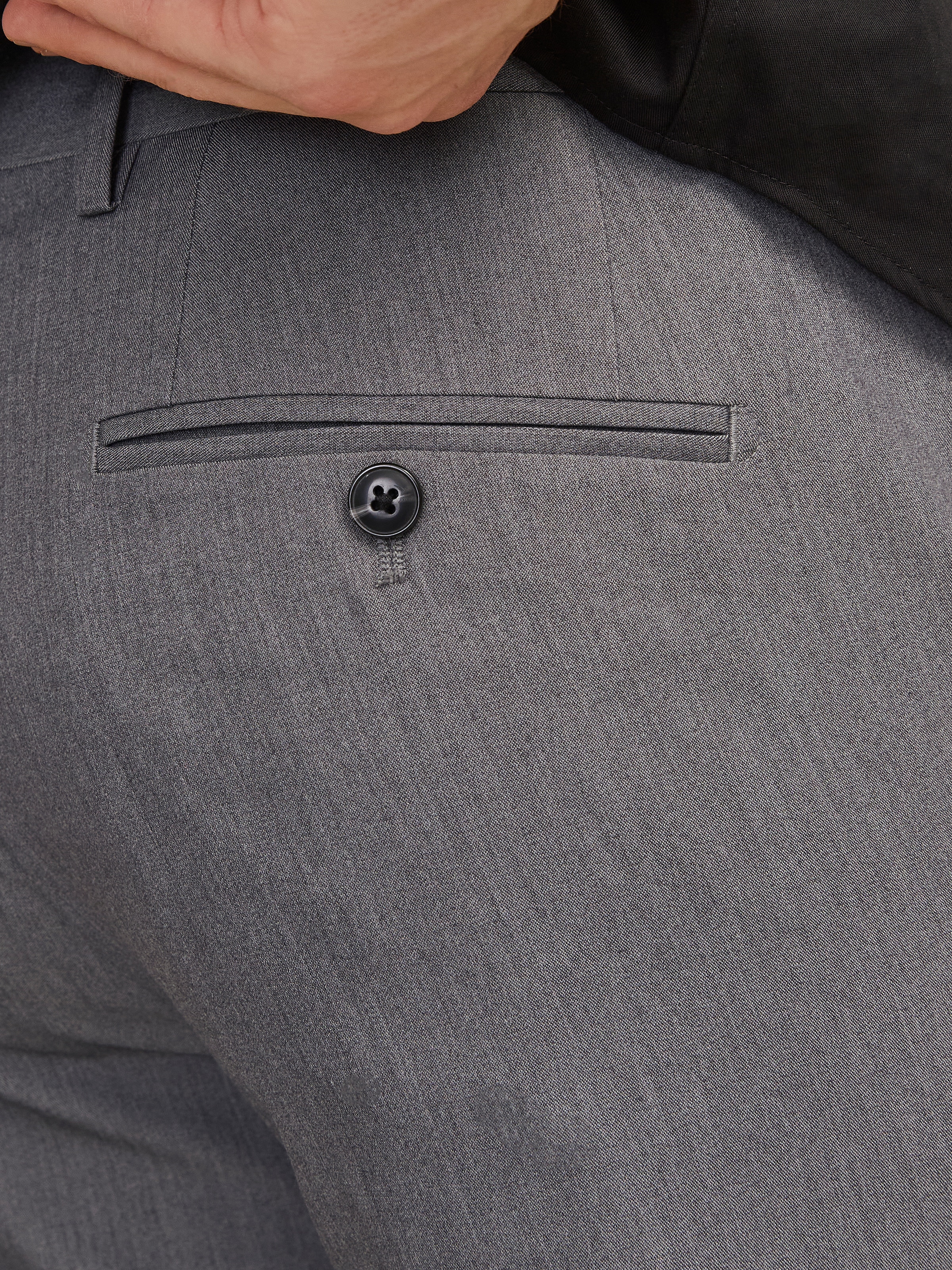 Jack & Jones Anzughose »JPRFRANCO  Hose mit schmalem Bein und cleanem Look«  meliert, modisch, slim fit, Kunstfaser