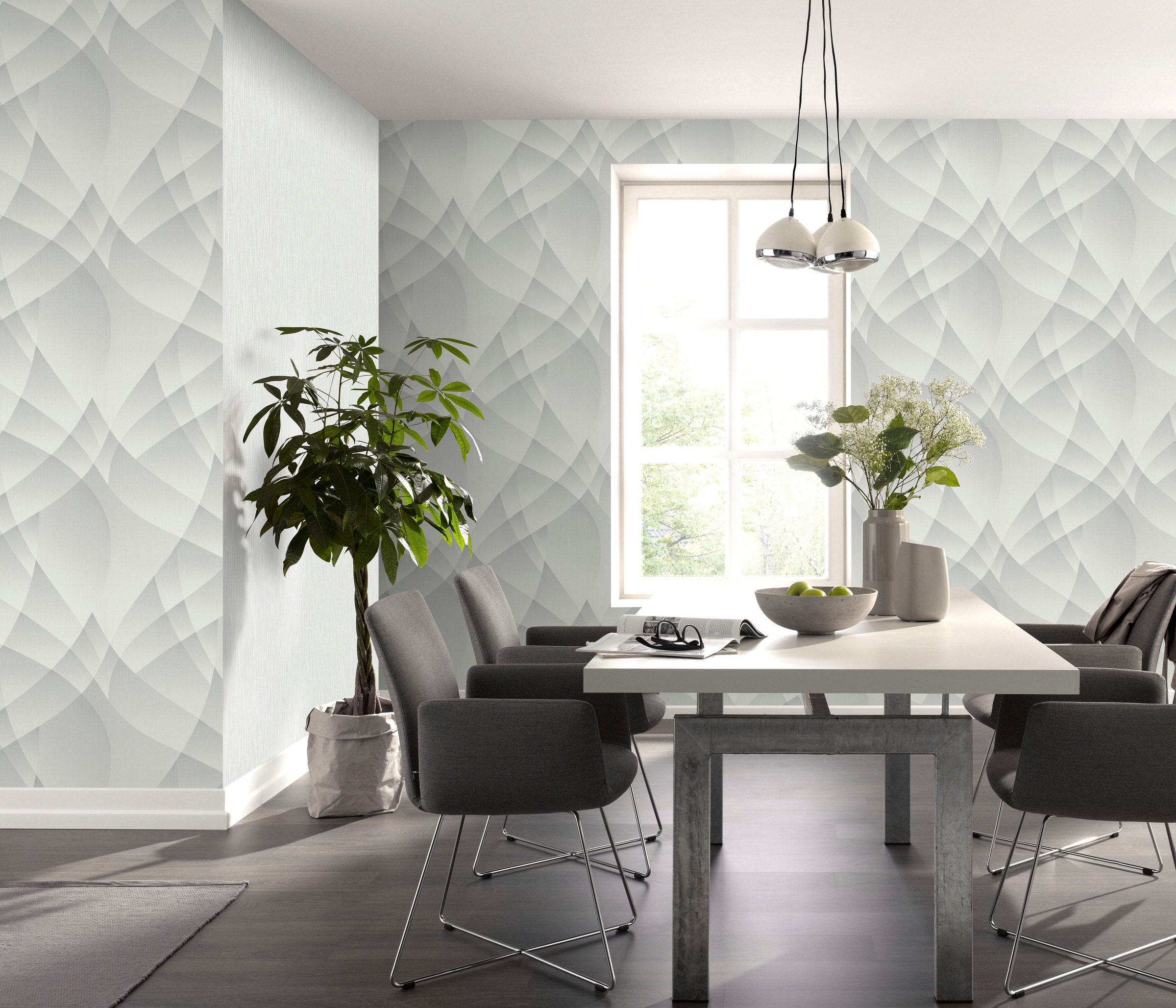 Fashion for walls Vliestapete »Lumina«, geometrisch, Phthalate frei