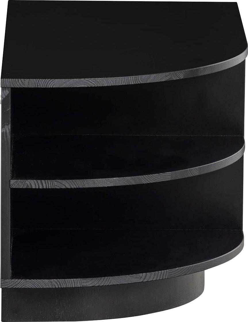 WOOOD Lowboard »Finca, Kommode mit abgerundeten Abschlussregal«, mit modernem Push-to-Open-System, Breite 78 cm