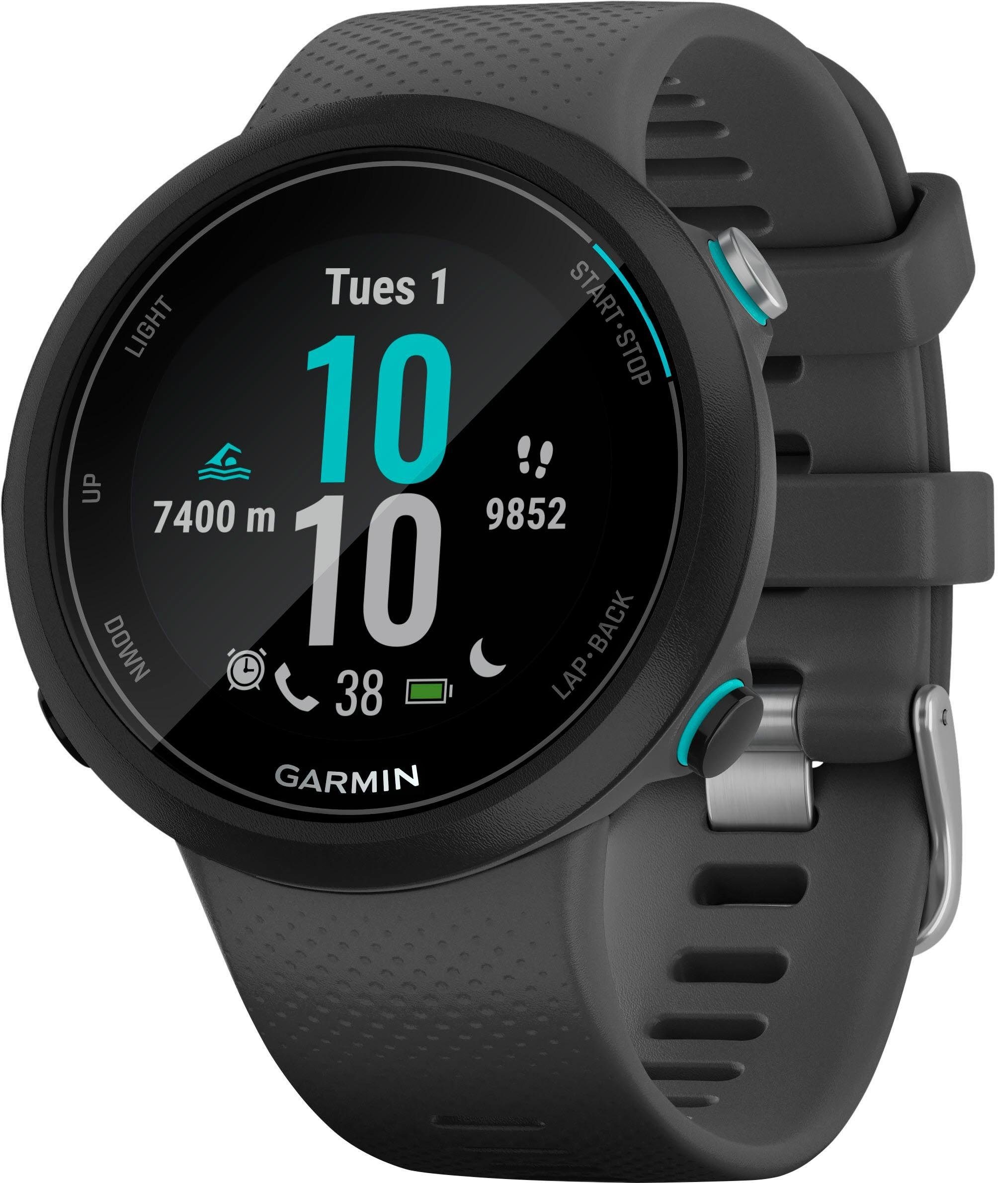 Bild von Garmin Smartwatch »Swim2 mit Silikon-Armband 20 mm«, (2,63 cm / 1,04 Zoll),)