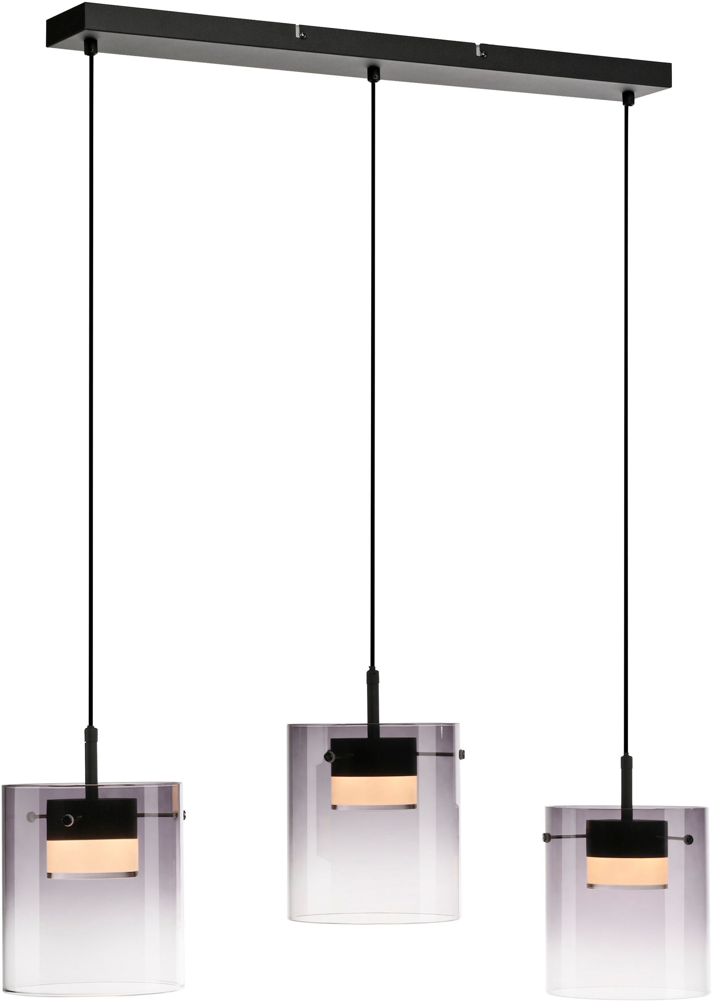 JUST LIGHT LED Deckenleuchte »ELIO« LED-Board 1 Stk. Warmweiß 3-Stufen Dimmer, Switchmo