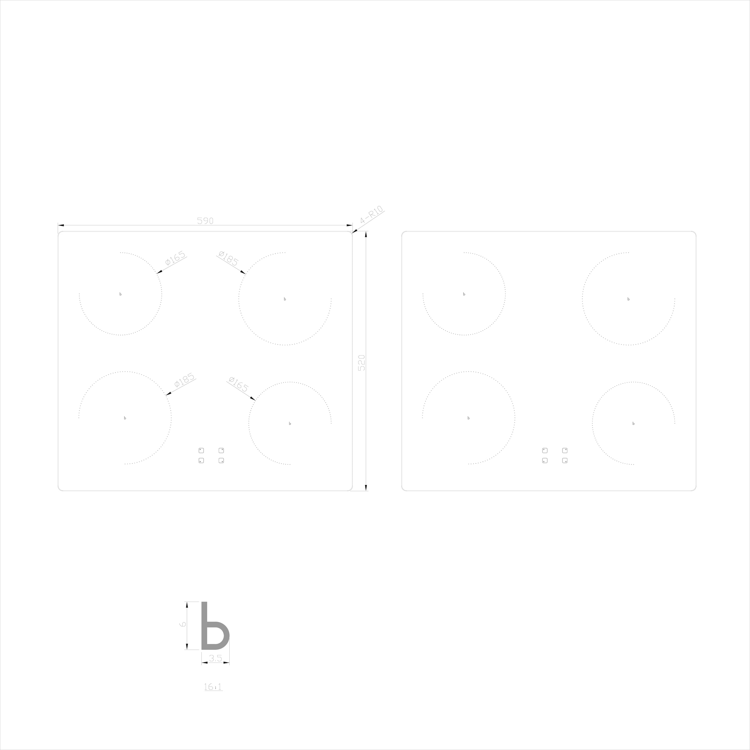 BASIC by Balculina Küchenzeile »Turin«, Breite 270 cm, wahlweise mit E-Geräten