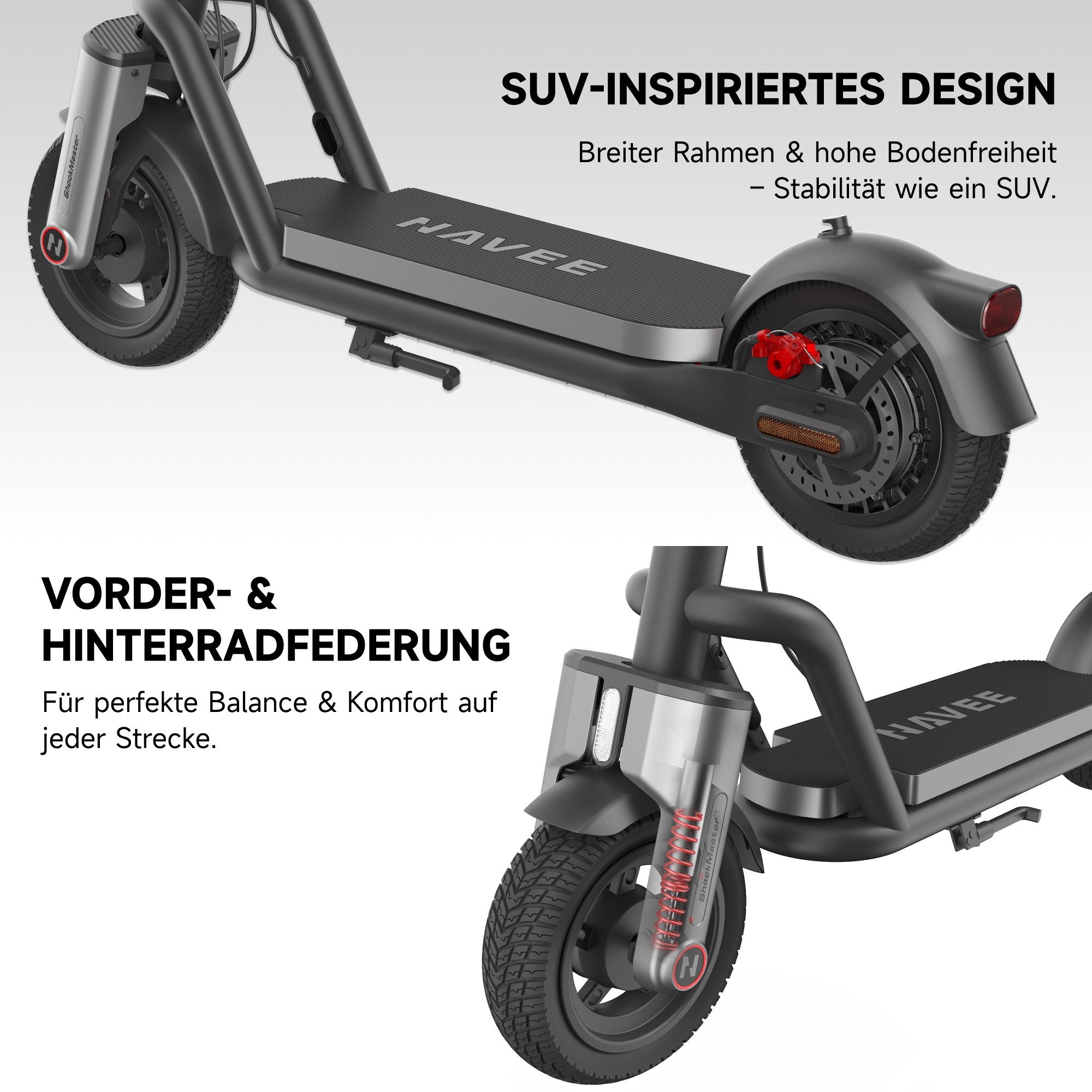 NAVEE E-Scooter »N65i II  Electric Scooter« 20 km/h 70 km