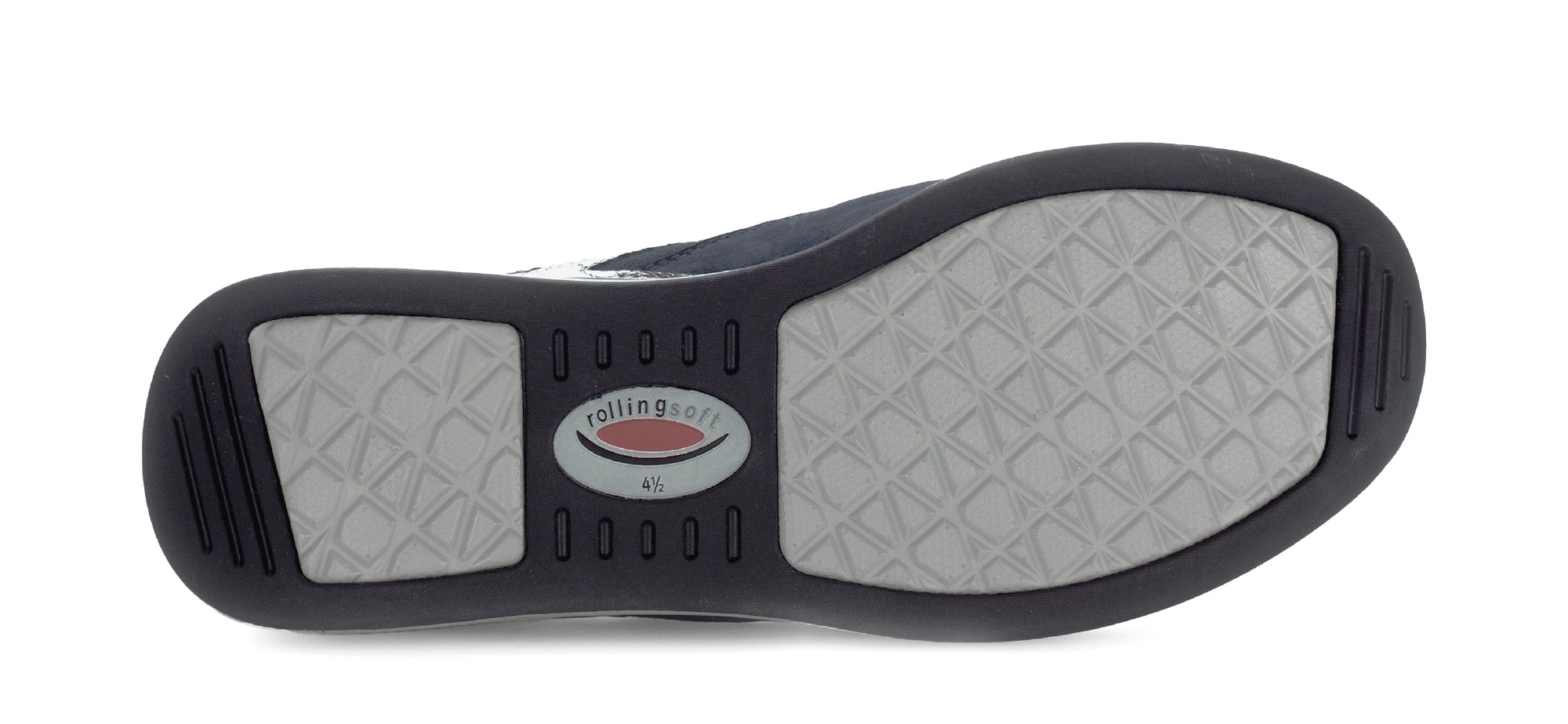 Gabor Rollingsoft Keilsneaker  , Schnürschuh, Halbschuh, Freizeitschuh mit seitlichem Reißverschluss