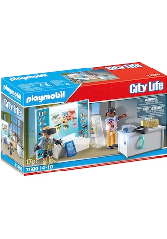 Konstruktions-Spielset »Virtuelles Klassenzimmer (71330), City Life«, (17 St.), mit...