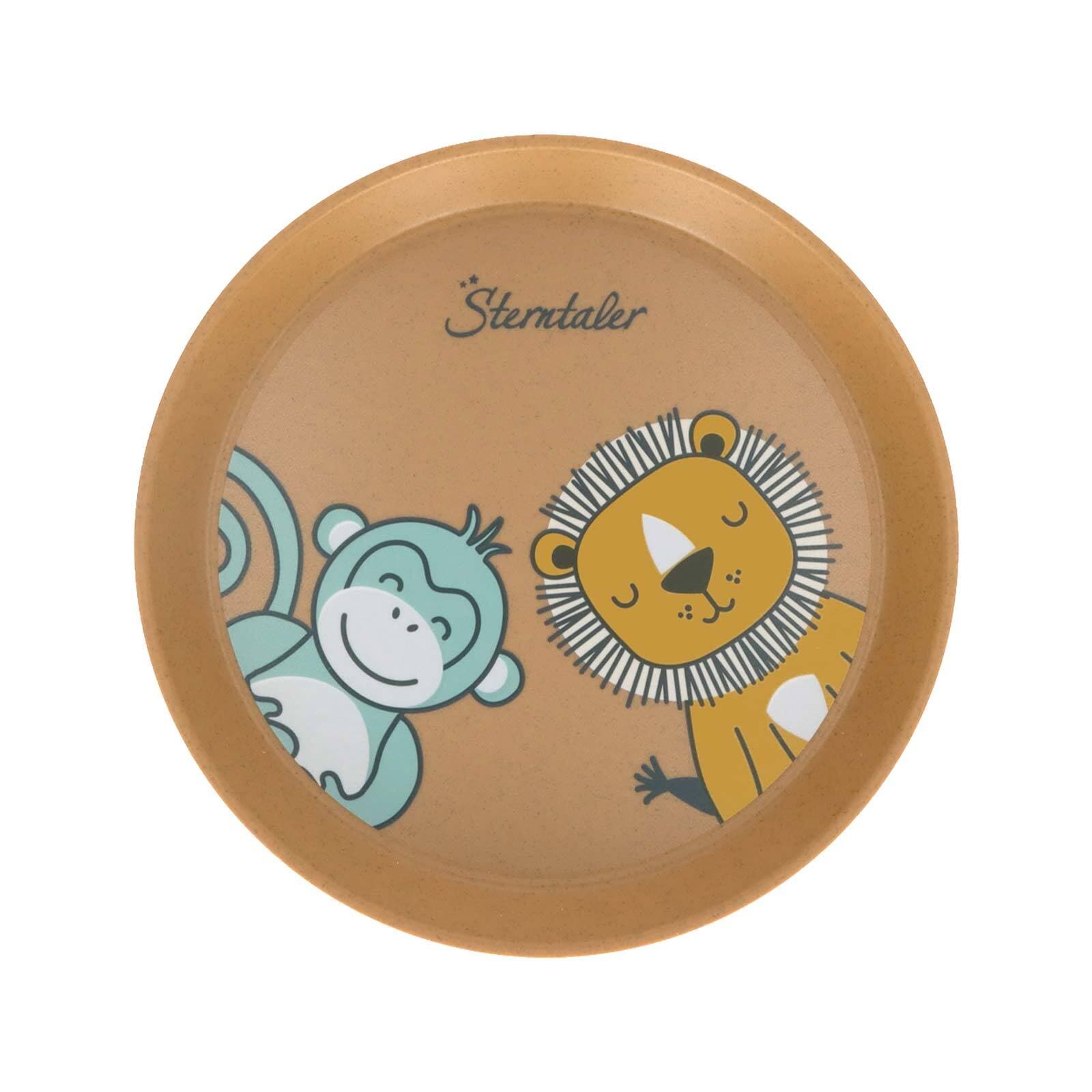 Sterntaler® Kindergeschirr-Set »Kindergeschirr Albert und Lio 3er Set gelb«