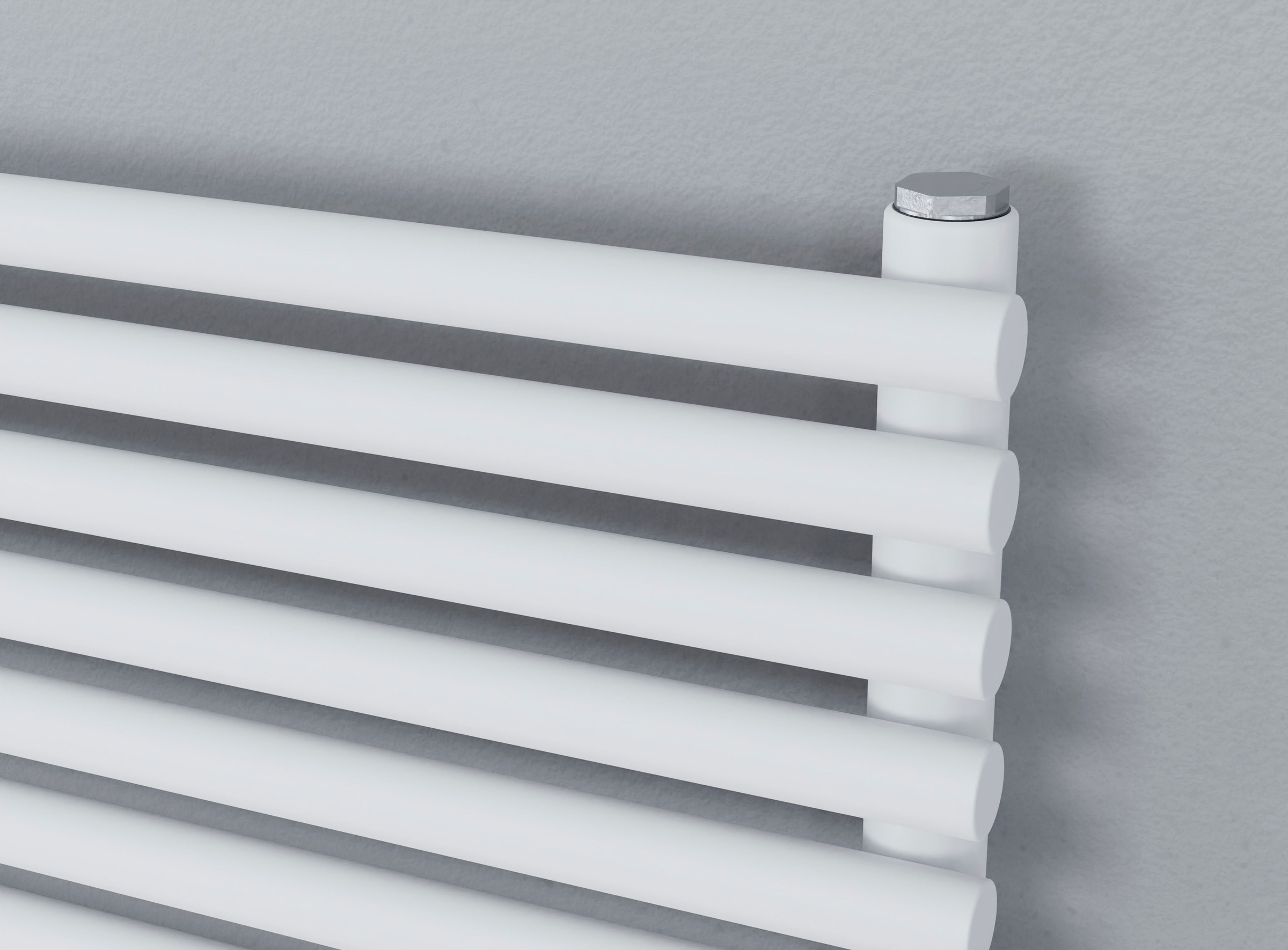 Ximax Designheizkörper »Gamba Slim Duplex Horizontal, 610 mm x 1000 mm«, 688 Watt, Weiß