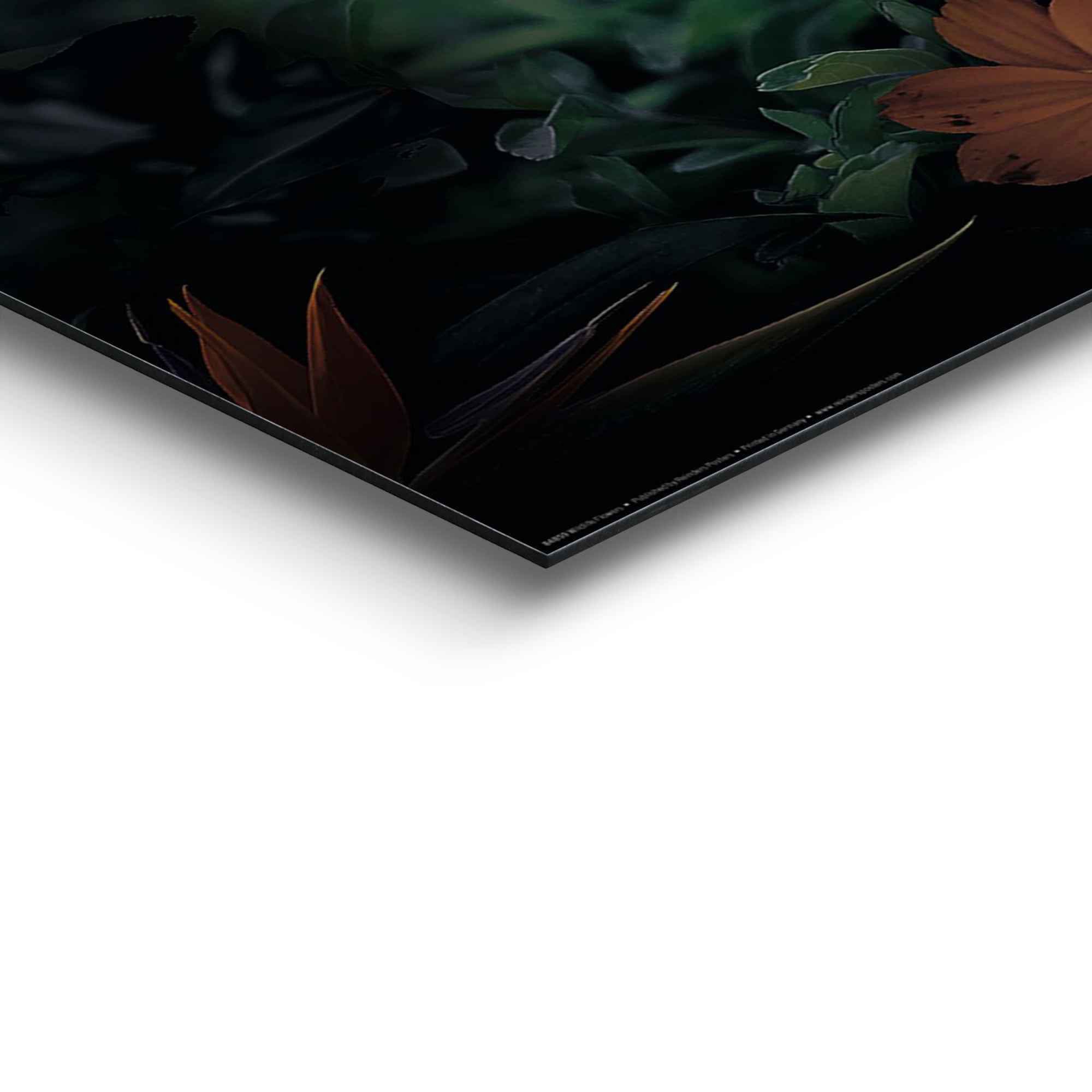 Reinders! Wandbild »Wandbild Leopard Blumenkranz - Jungle - Farbenfroh«, Leopard, (1 St.)