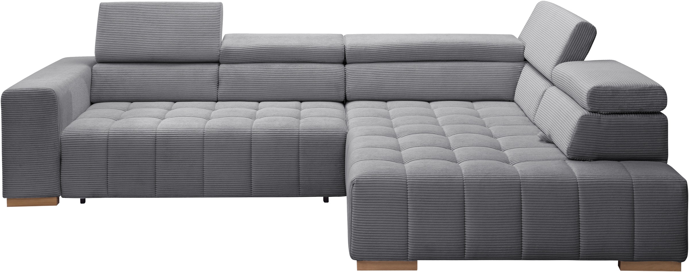 exxpo - sofa fashion Ecksofa »Elianos, hoher Sitzkomfort, aufwendige Kreuzs günstig online kaufen