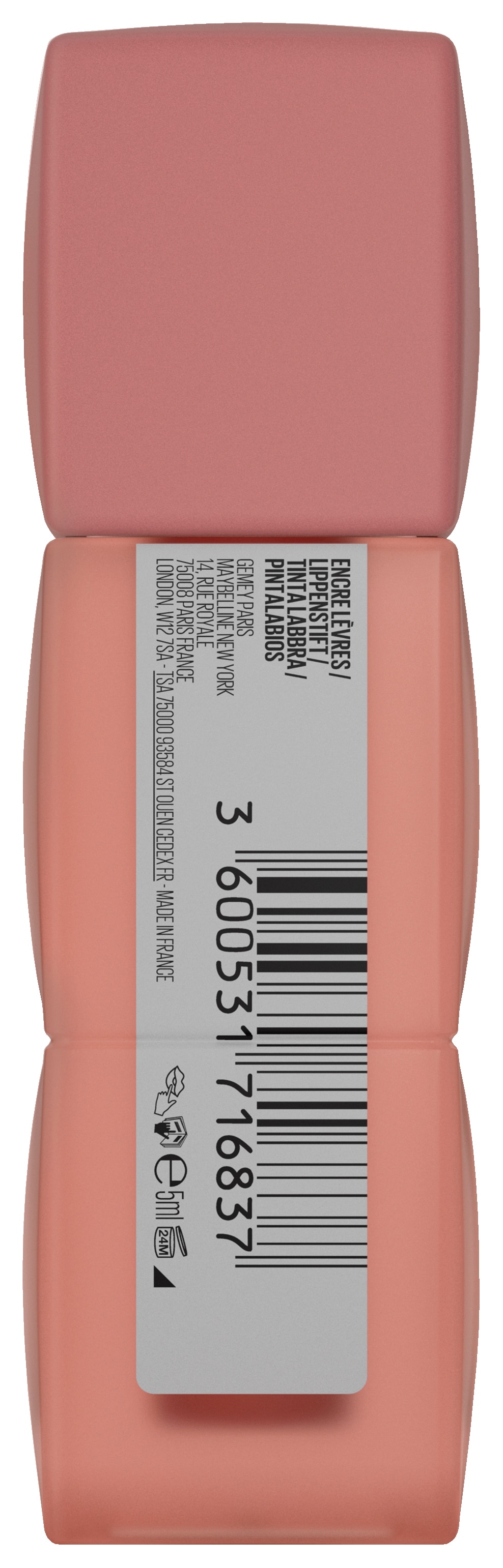 MAYBELLINE NEW YORK Lippenstift »Maybelline New York Superstay Teddy Tint Lippenstift« mit weichem Teddy-Applikator