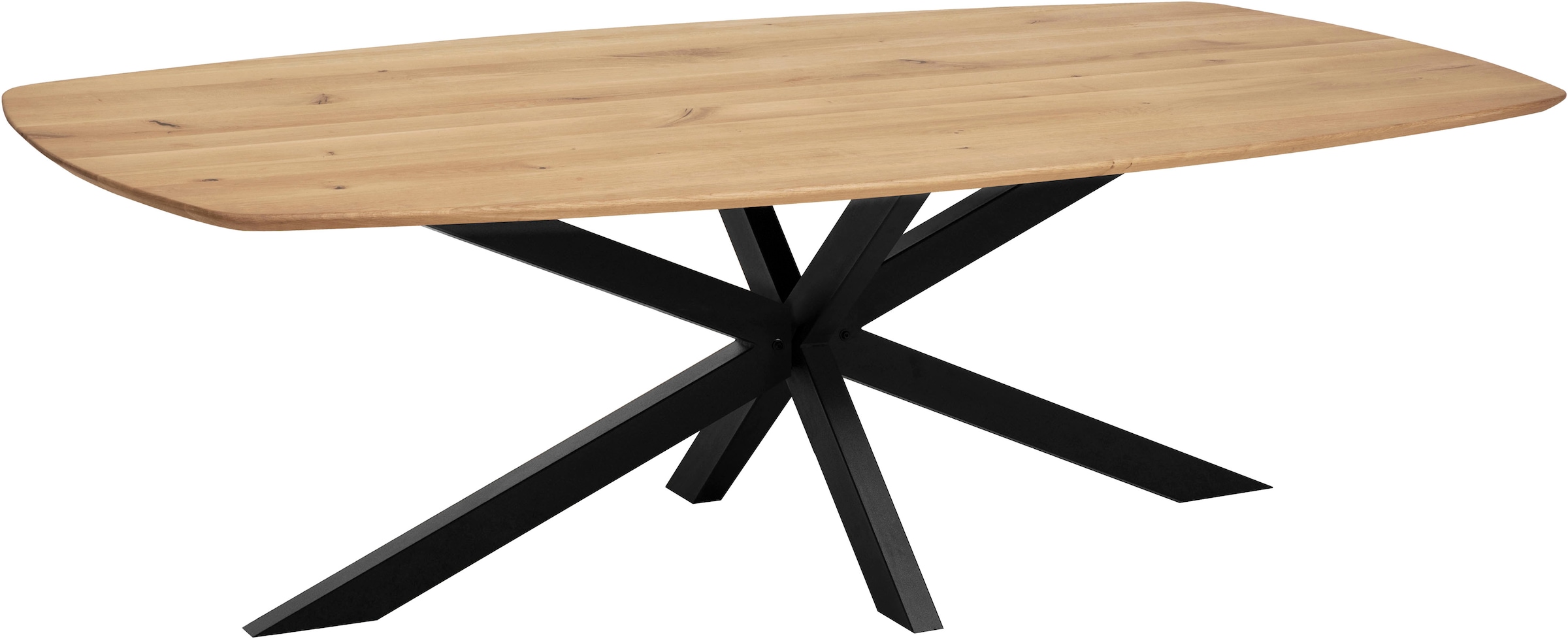 OMG Design Esstisch »Nottingham« 1 Stk. tlg. Eiche Massivholz, mit Spider-Gestell