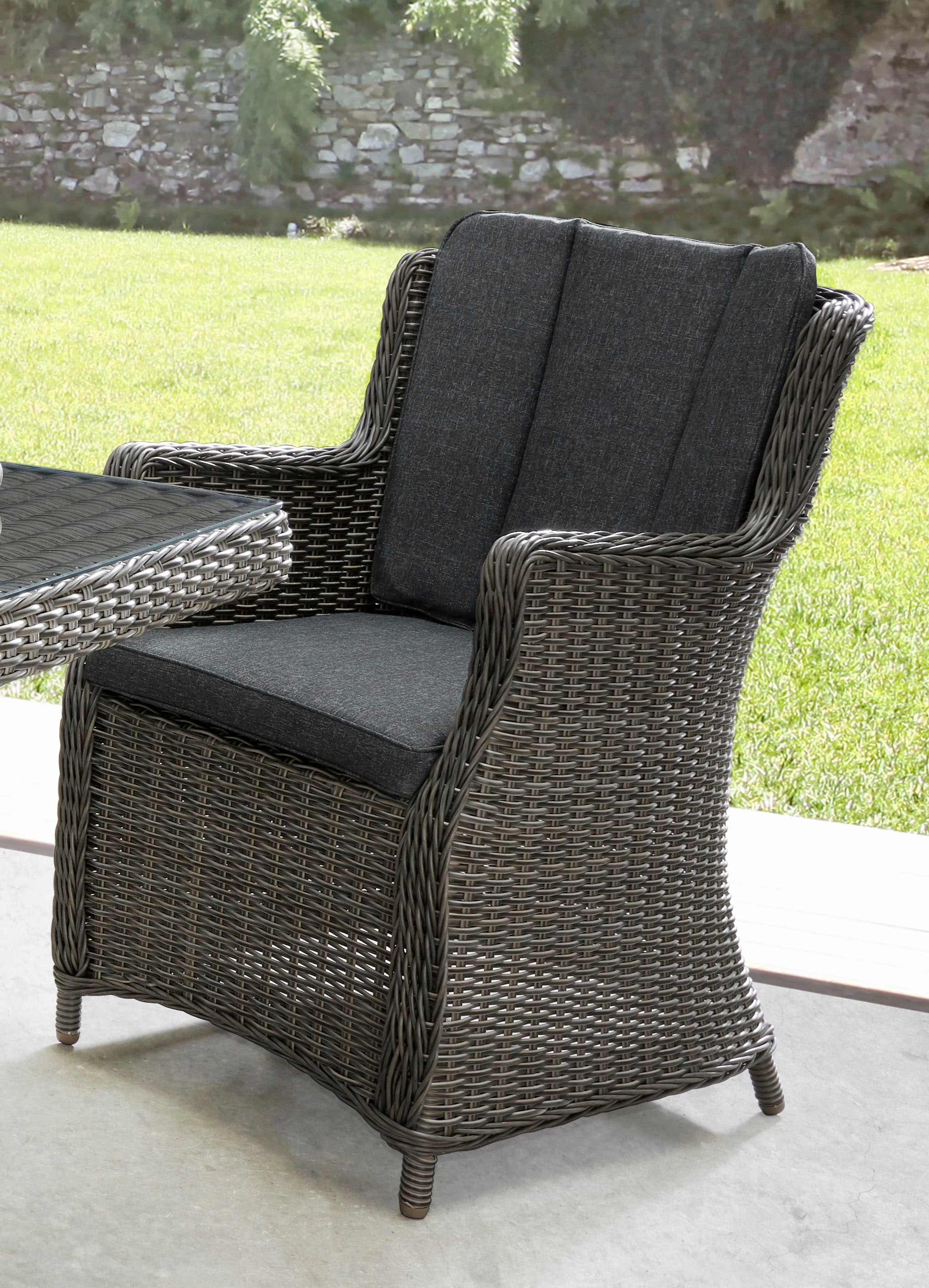 Destiny Garten-Essgruppe »LUNA« Set, 1 Tisch, 4 Sessel, 5 Stk. tlg. (Set, 1 günstig online kaufen