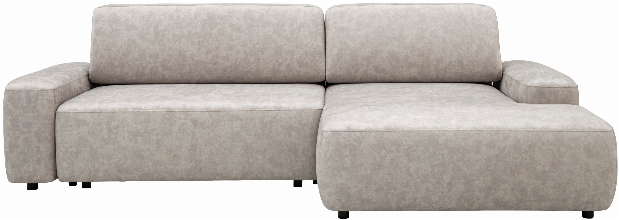 INOSIGN Ecksofa »TORGE (264cm), Schlafsofa in Cord, Samtvelours o Struktur günstig online kaufen