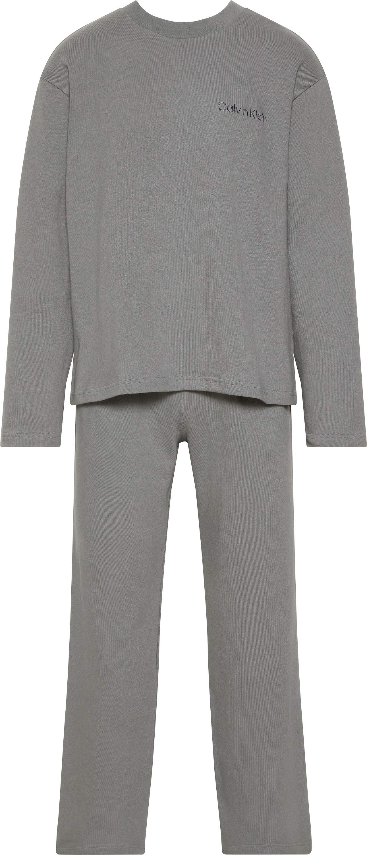 Calvin Klein Underwear Schlafanzug »Ls Tee Pant Set« Mit Elastischem Bund