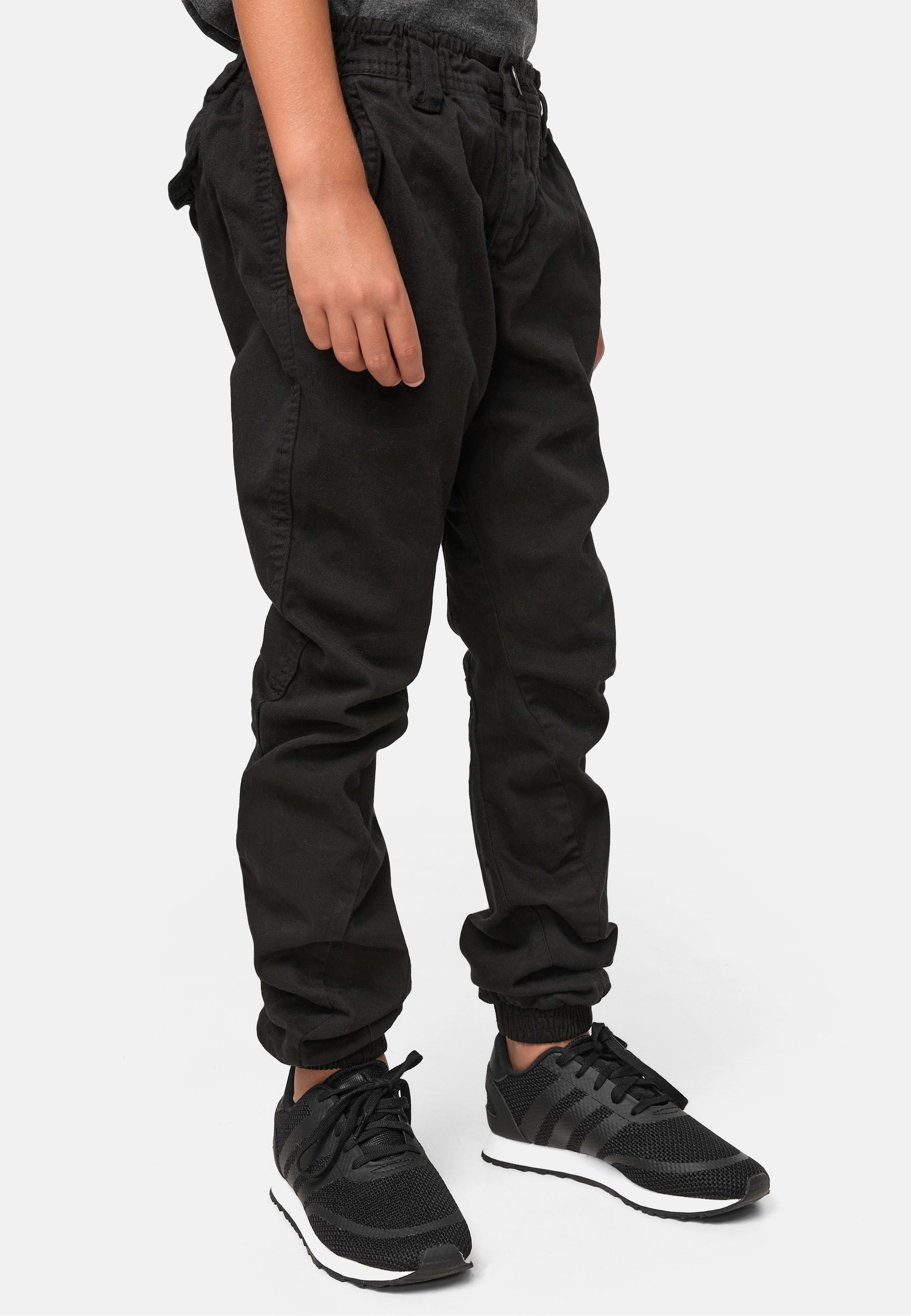 URBAN CLASSICS Stoffhose »Urban Classics Herren Boys Stretch Jogging Pants«
