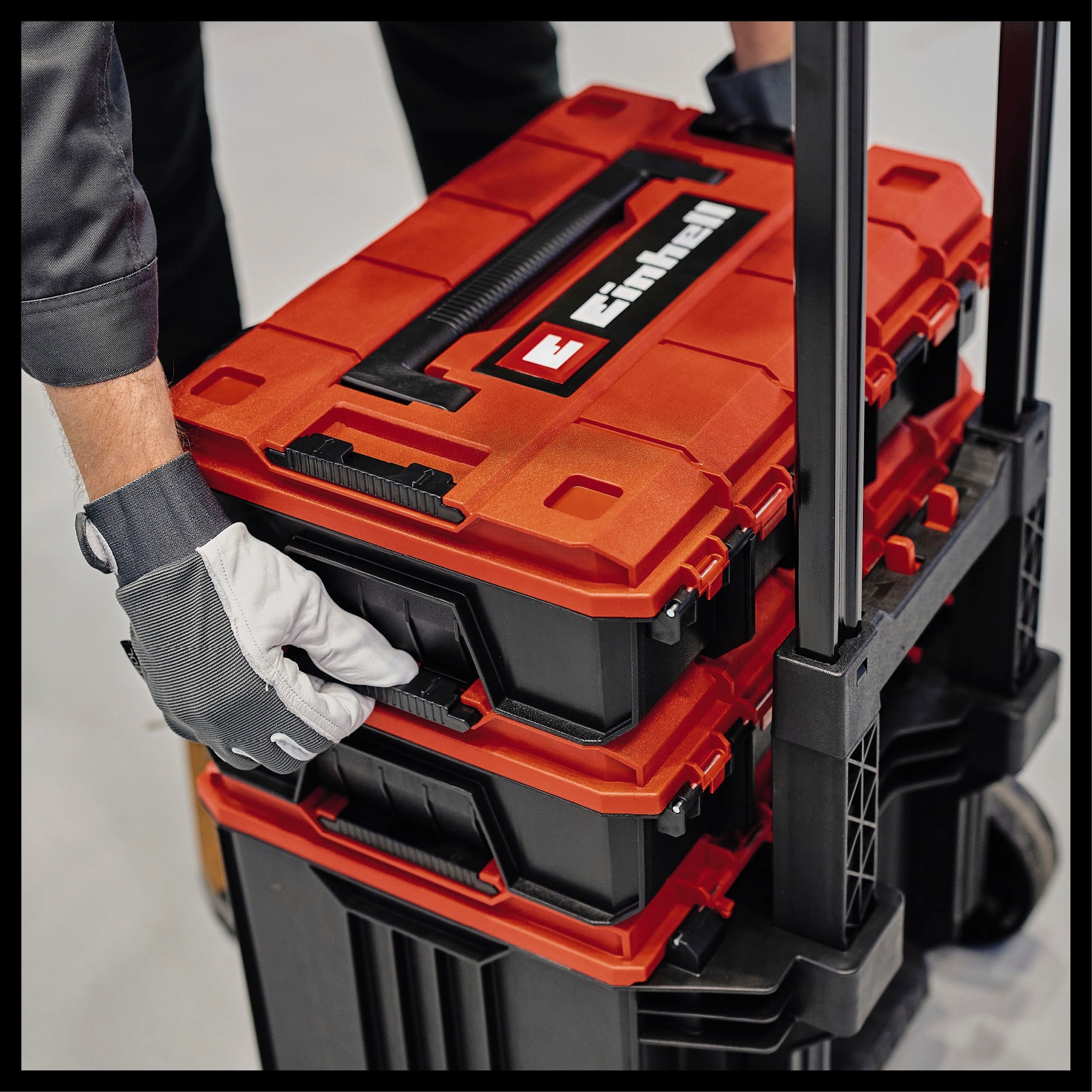 Einhell Werkzeugkoffer »Systemkoffer E-Case Tower«, inkl. Koffer für universelle Aufbewahrung von Werkzeug und Zubehör