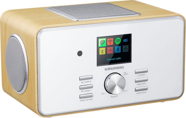 Grundig Digitalradio (DAB+) »DTR 6000 X«, (Bluetooth-WLAN Digitalradio (DAB+)-FM-Tuner mit RDS-Internetradio 28 W)