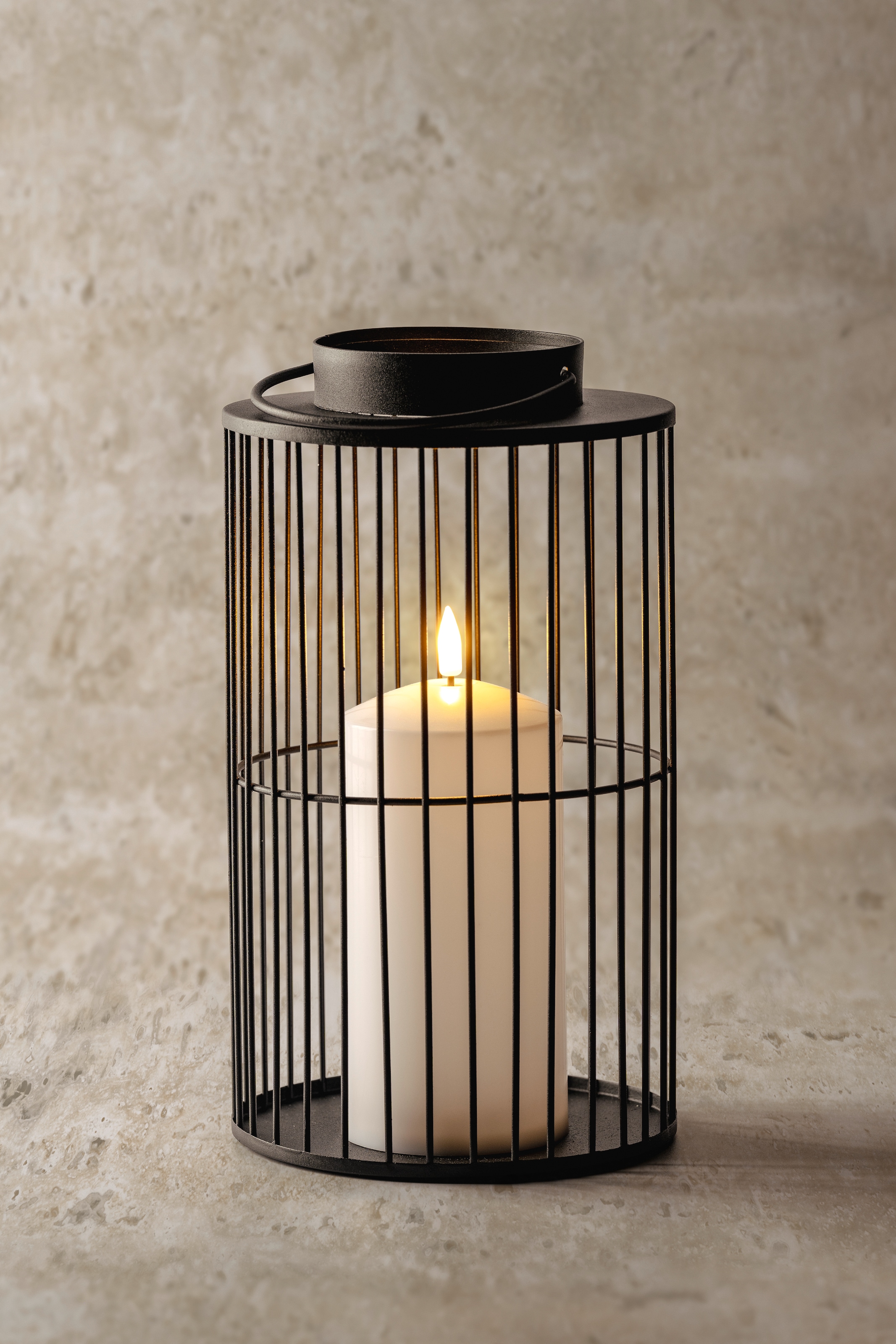 LEONARDO LED-Leuchte »Silenzio« aus schwarzem Metall