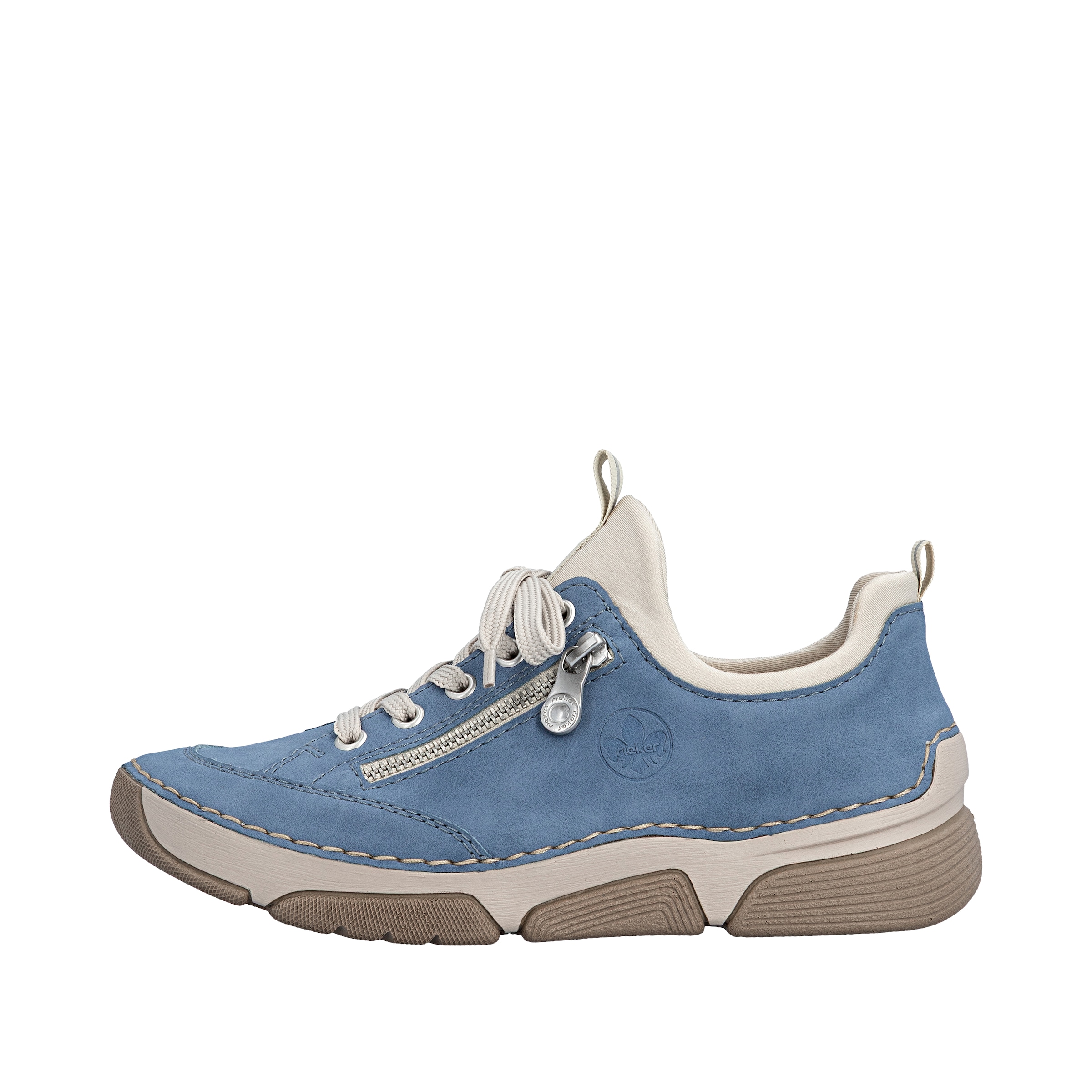 Rieker Slip-On Sneaker  Schlupfschuh, Halbschuh, Freizeitschuh mit weicher Innensohle
