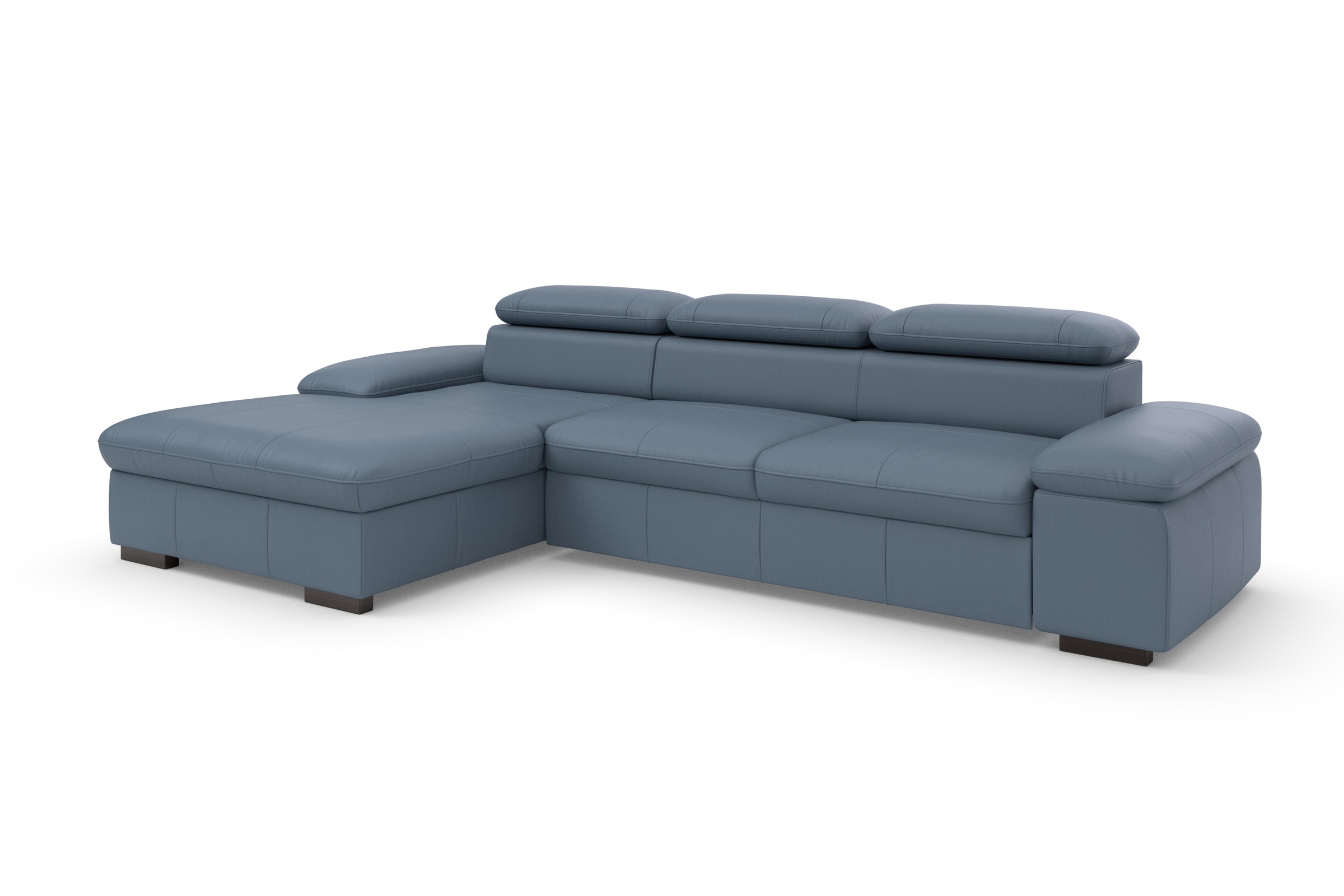 Home affaire Ecksofa »Alberto L-Form«, mit Kopfteilverstellung, wahlweise mit Bettfunktion