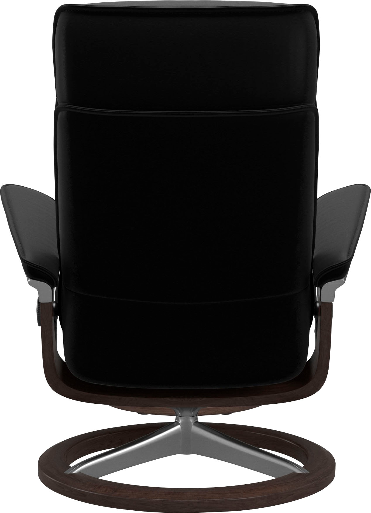 Stressless® Relaxsessel »Admiral«, (Set, Relaxsessel inkl. Hocker), mit Signature Base, Größe M & L, Gestell Wenge