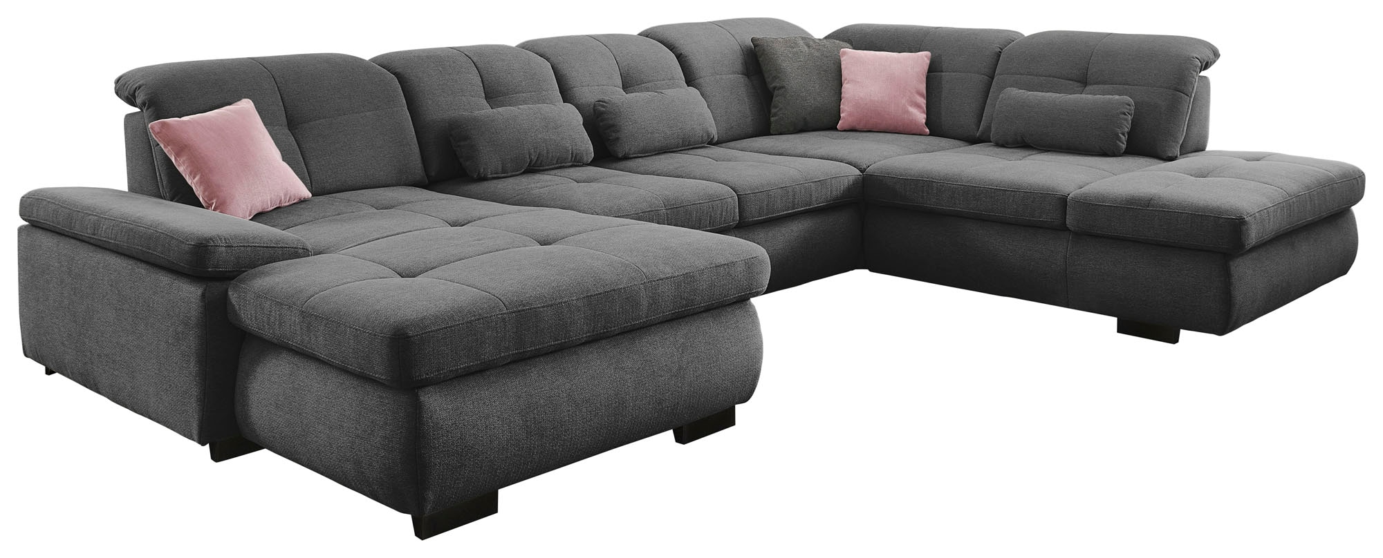 Die PlanBar Ecksofa »MP-IN16012 L-Form, mit Federkern-Polsterung«, inkl. Si günstig online kaufen