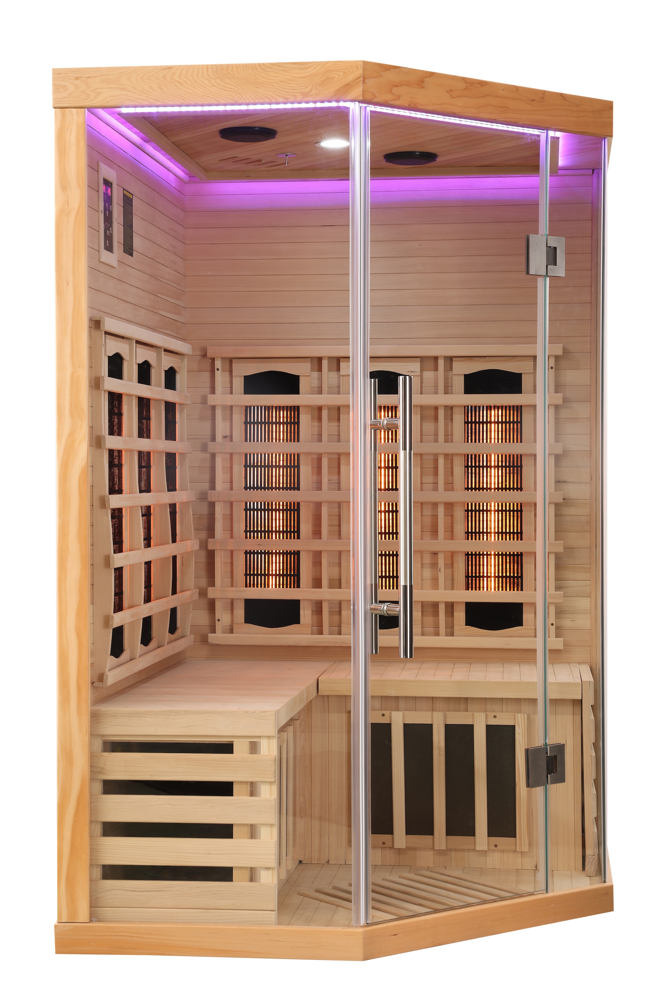 Sanotechnik Infrarotkabine »SUPREME« mit 6 Vollspektrumstrahler und 3 Carbon Heizplatten